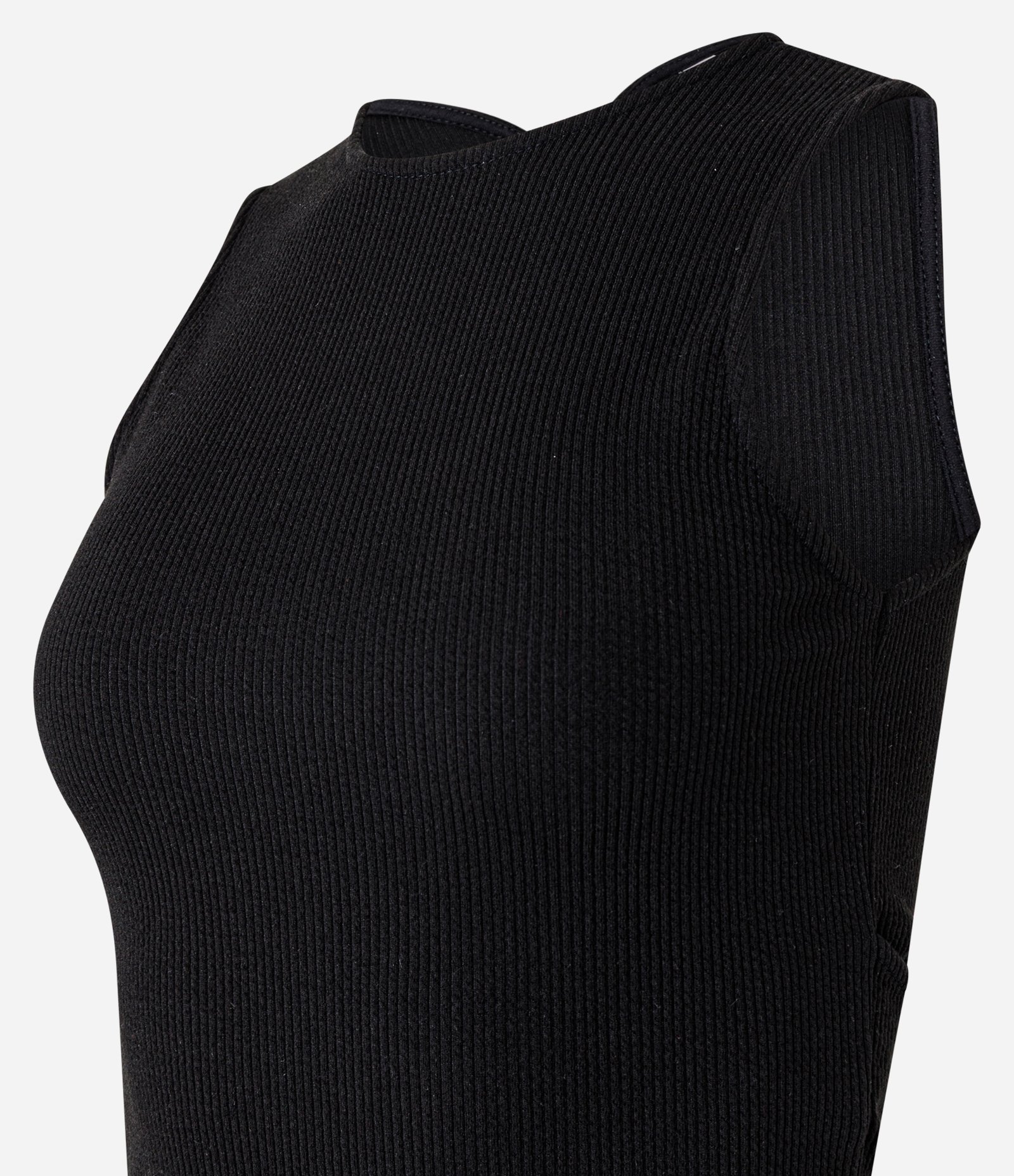 Blusa Ana Ruga com Abertura nas Costas Preto 6