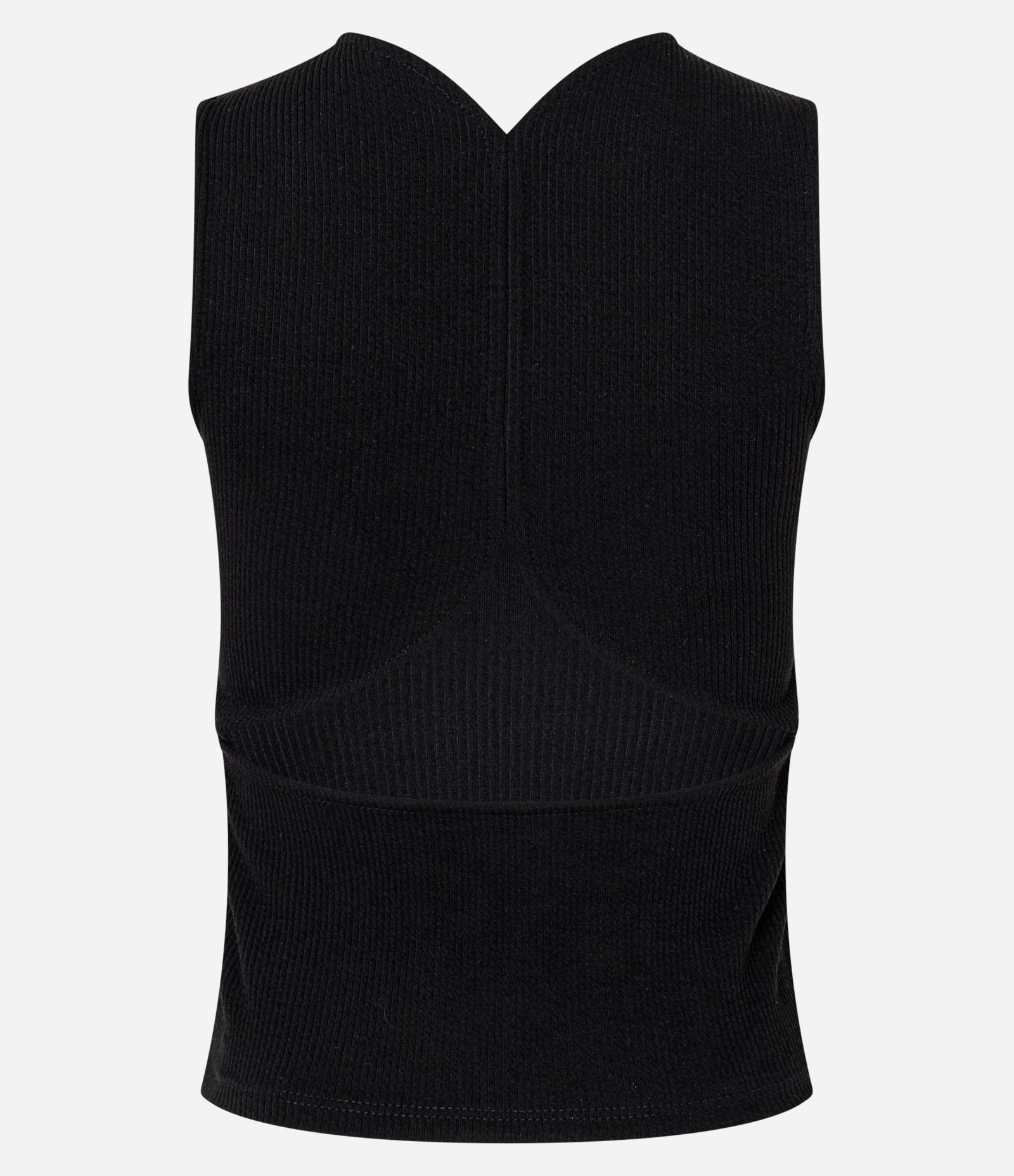 Blusa Ana Ruga com Abertura nas Costas Preto 7