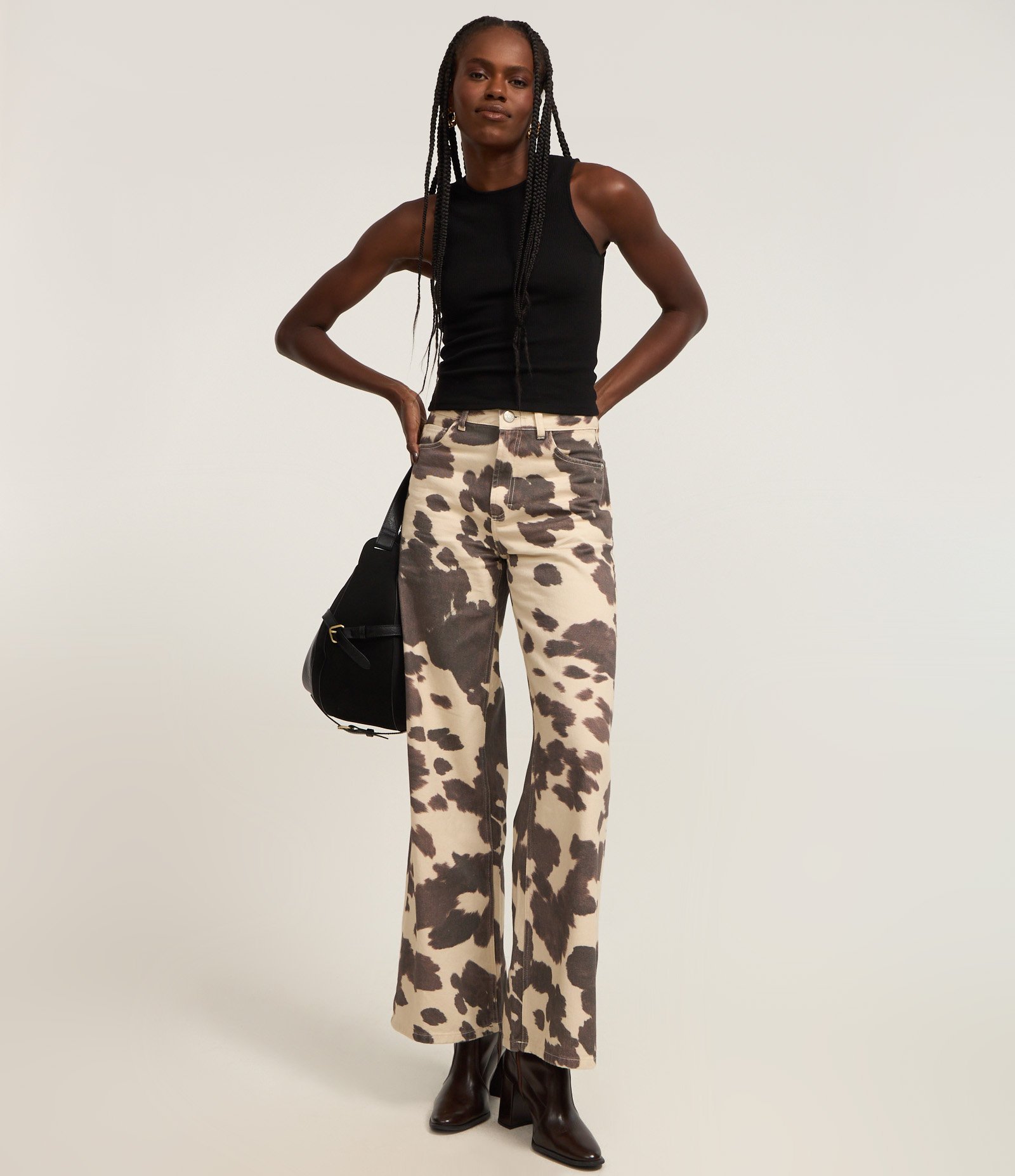 Blusa Ana Ruga com Abertura nas Costas Preto 2