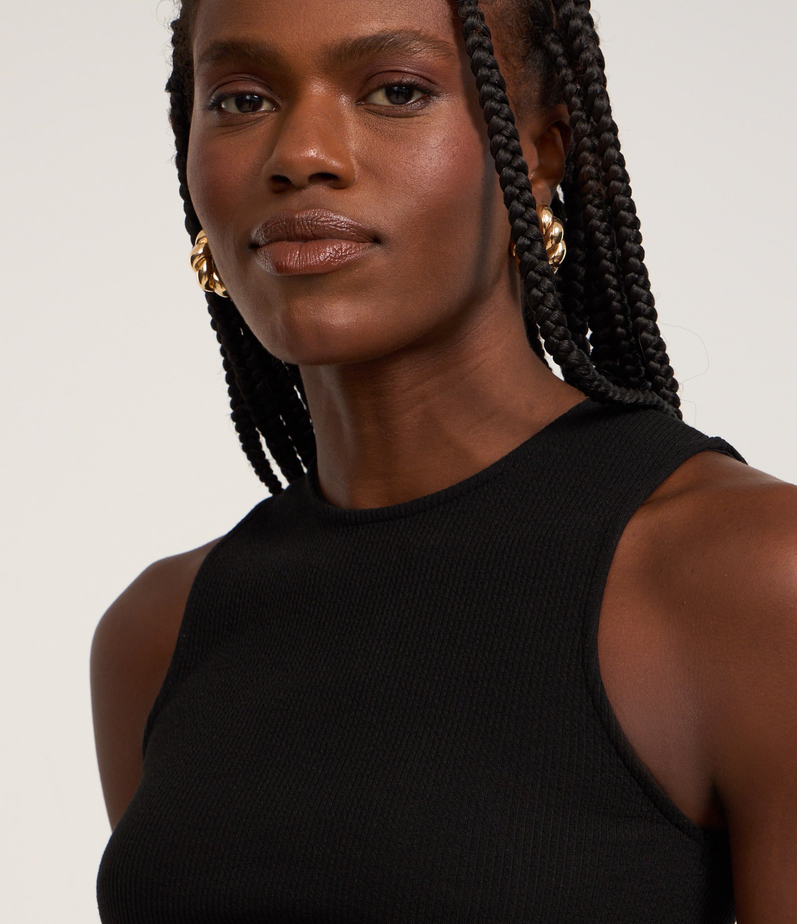 Blusa Ana Ruga com Abertura nas Costas Preto 3