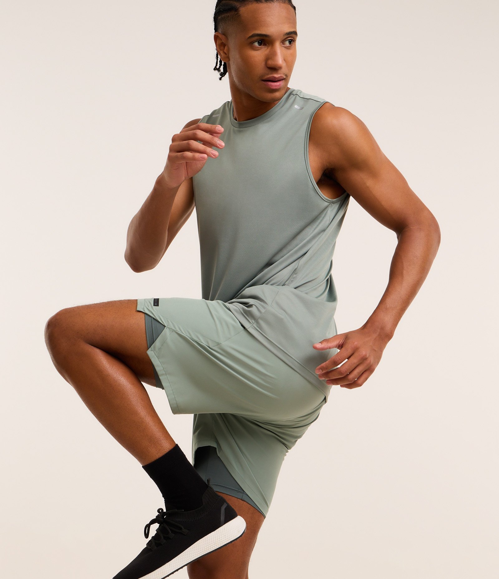 Regata Regular Básica Esportiva com Recortes e Lettering 3