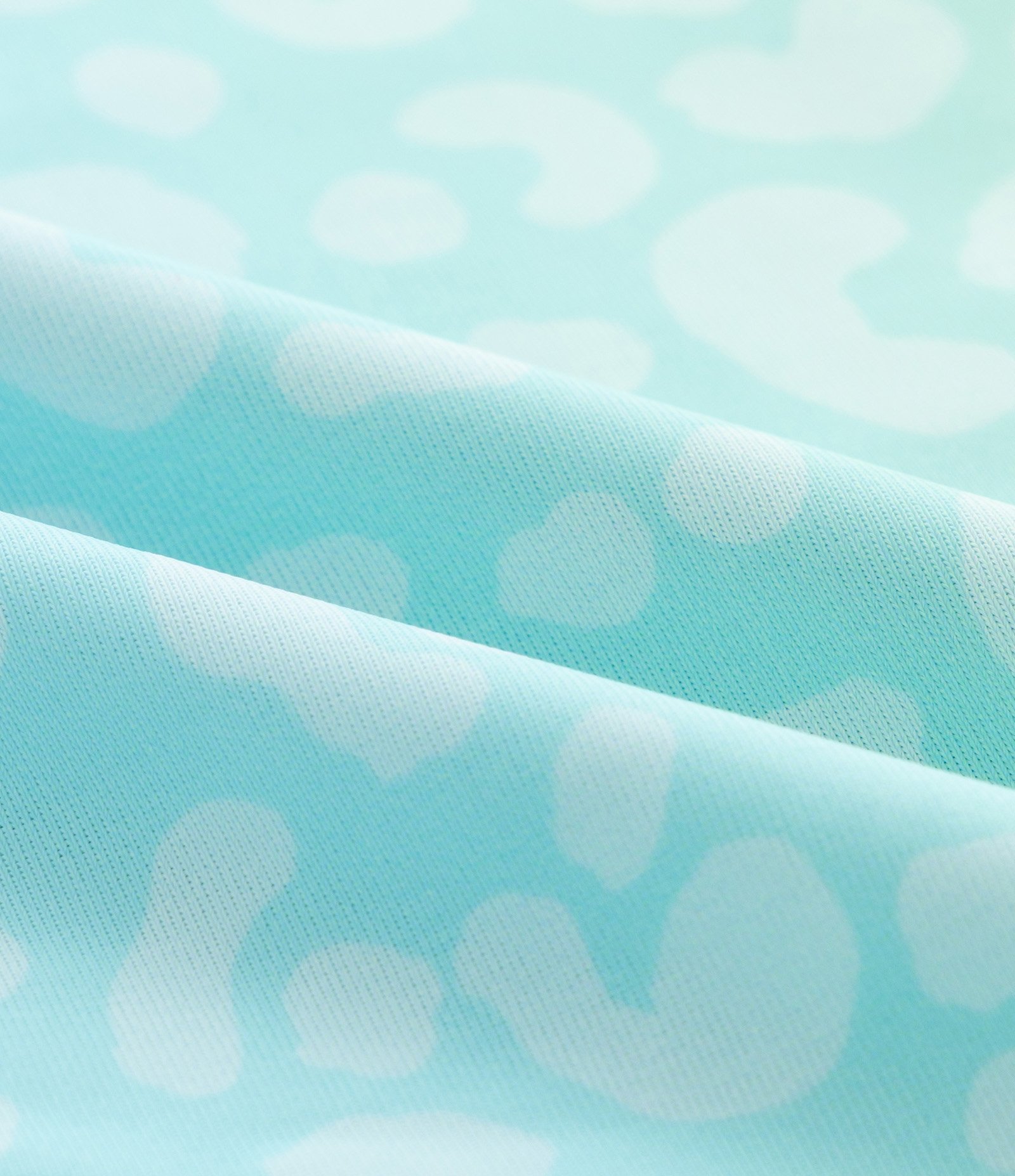 Maiô Infantil com Estampa Degradê Animal Print - Tam 5 a 14 Anos Verde/Azul 3