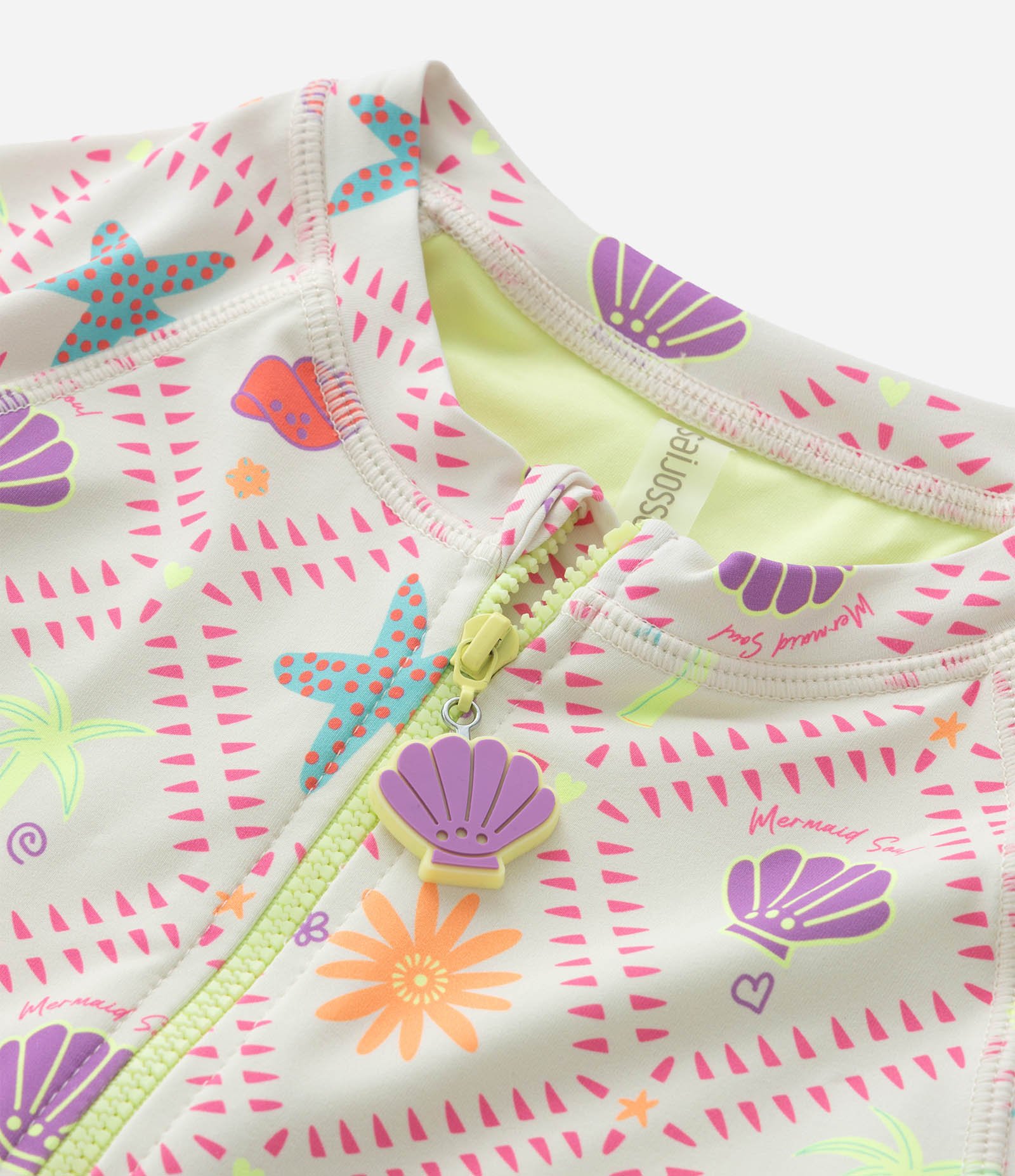 Maiô Infantil em Microfibra com Estampa Tropical - Tam 5 a 14 Anos Multicores 6