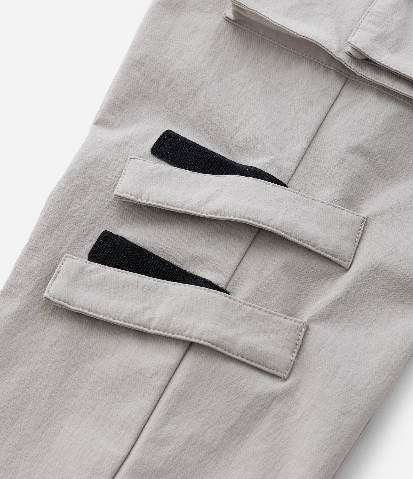 Calça Infantil em Microfibra com Bolsos e Velcro - Tam 5 a 14 Anos Cinza 8