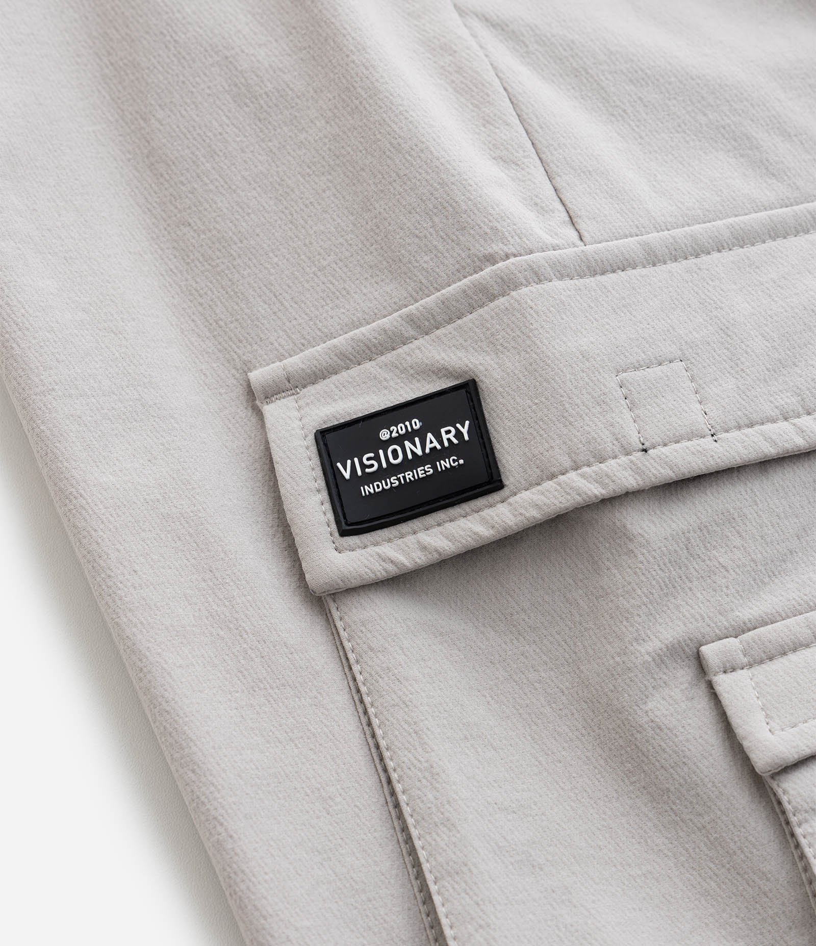 Calça Infantil em Microfibra com Bolsos e Velcro - Tam 5 a 14 Anos Cinza 9