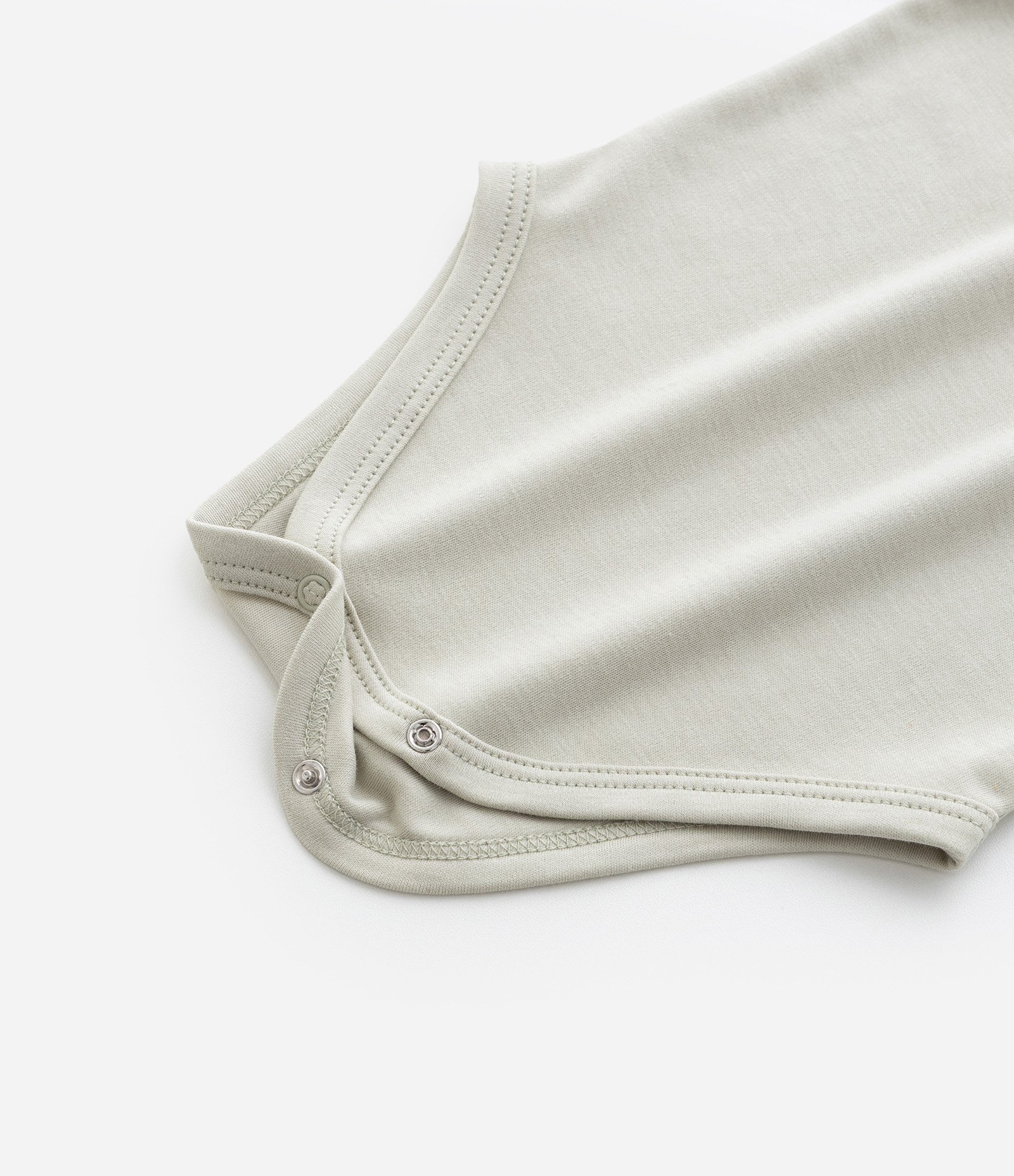 Body Infantil Básico em Algodão Peruano - Tam RN a 18 meses Verde 5