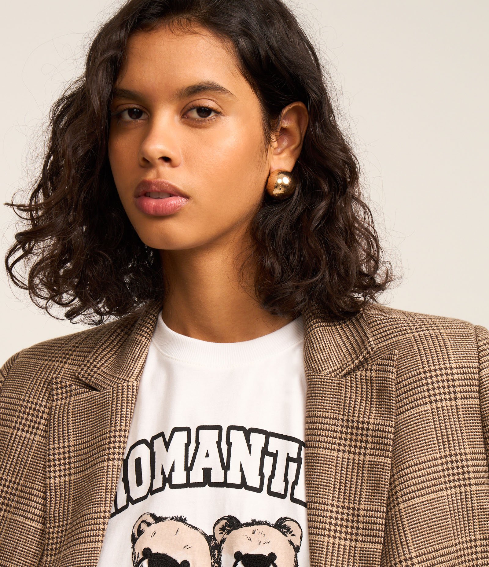 Camiseta em Algodão com Estampa Romantic Bears Branco 4