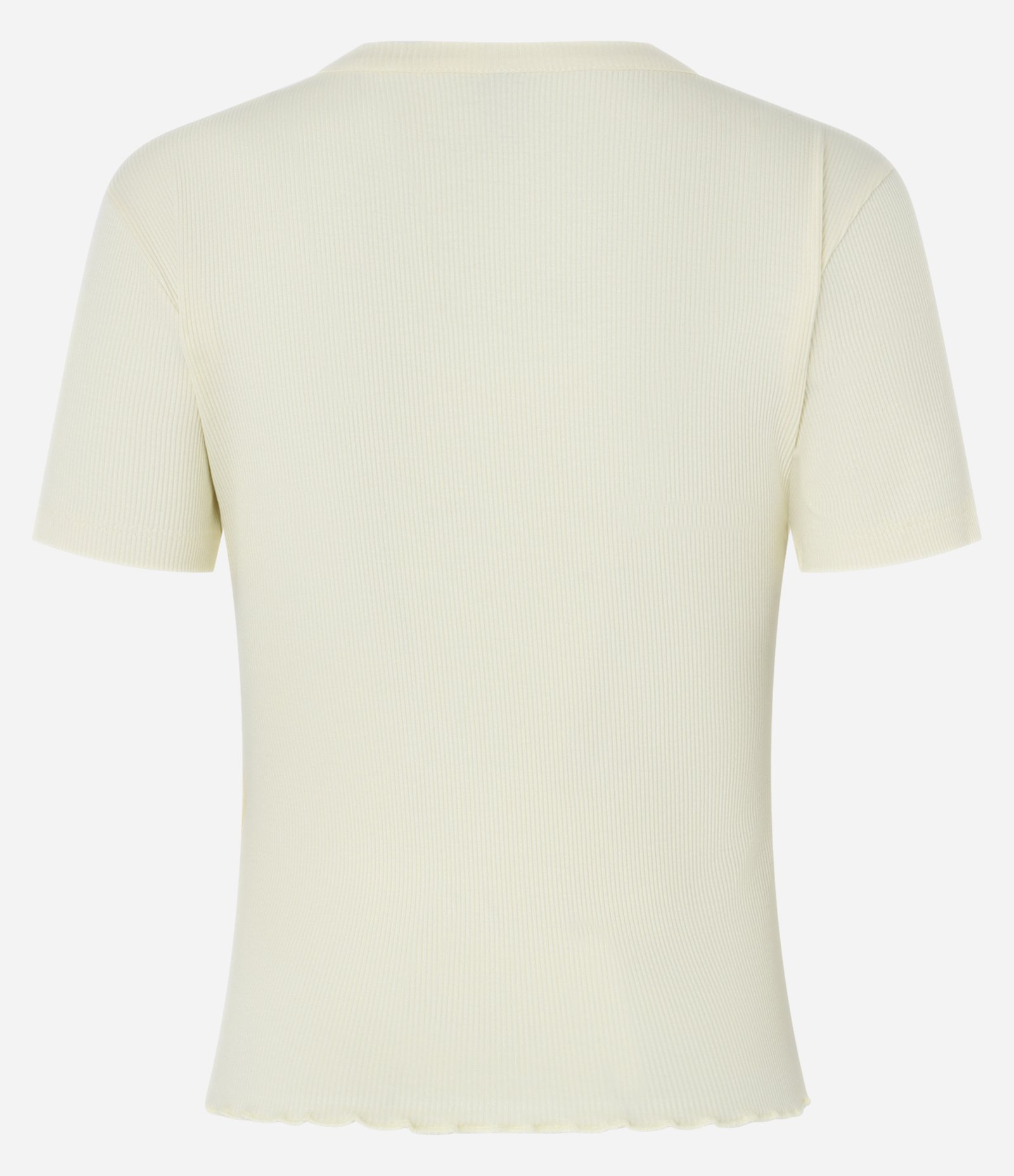 Blusa Básica Texturizada em Viscose com Acabamento Frufru 5