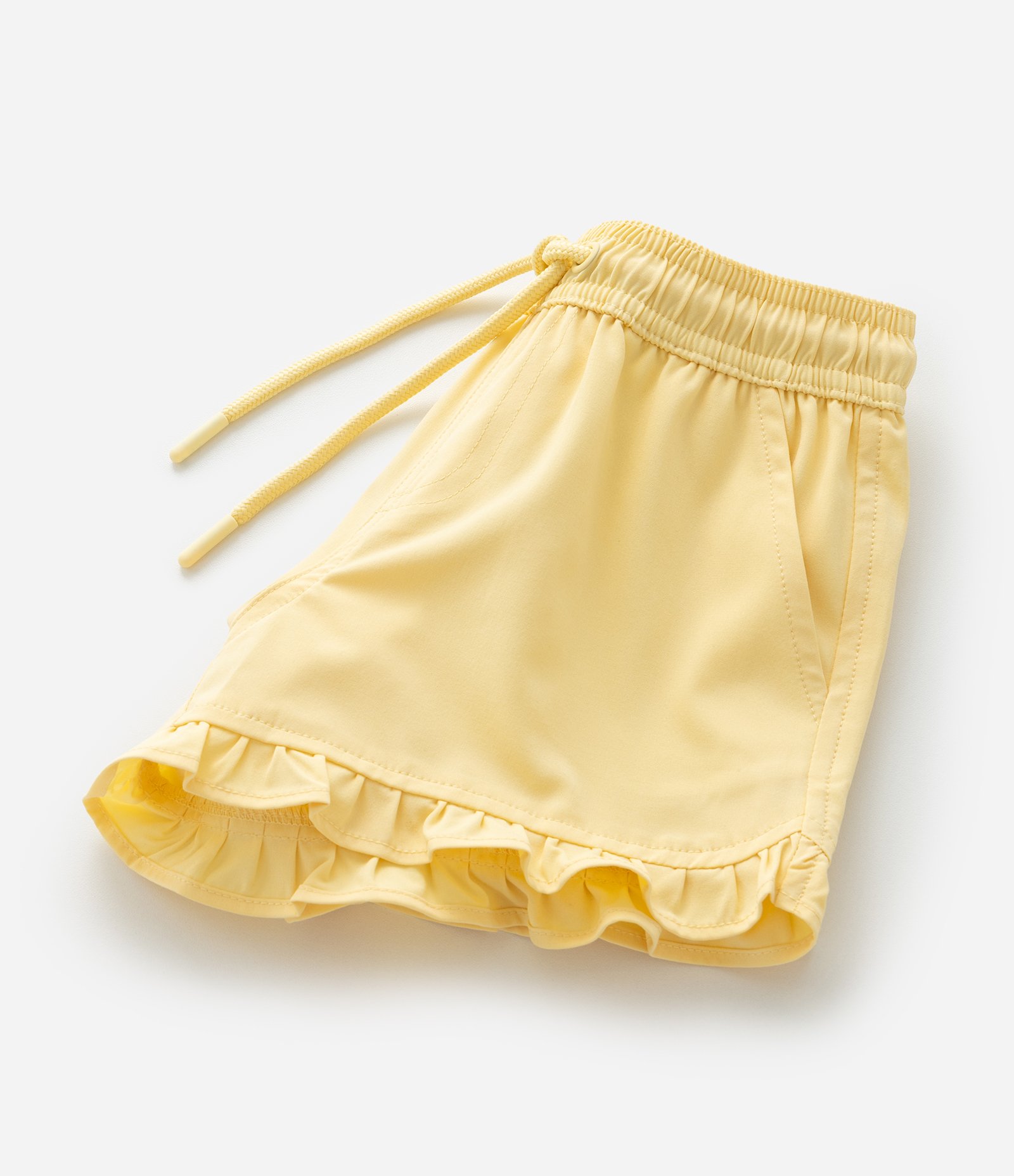 Short Infantil com Babadinhos - Tam 1 a 5 Anos Amarelo 6