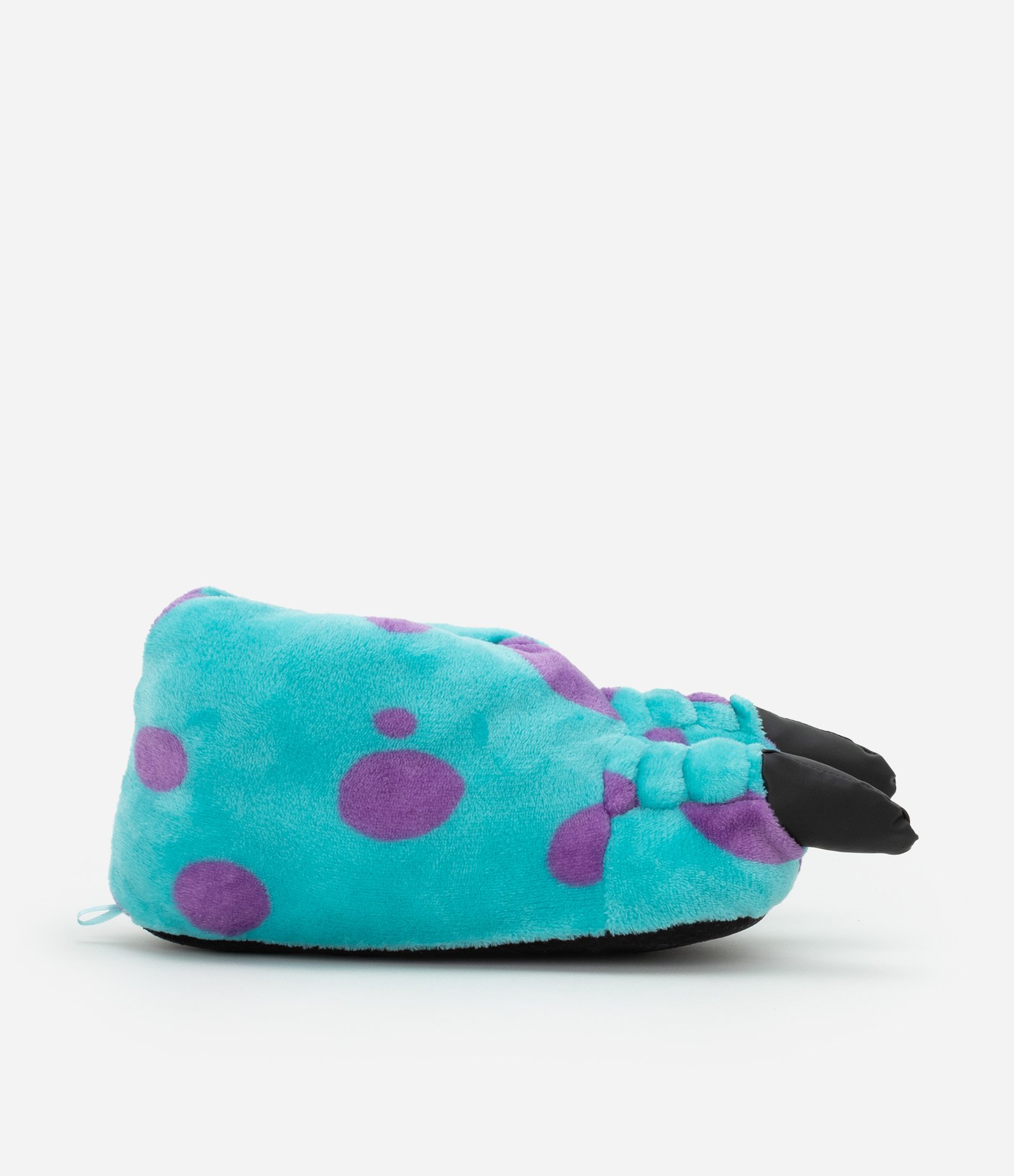 Pantufa Fechada Pata do Sulley Monstros SA Azul/Roxo 1