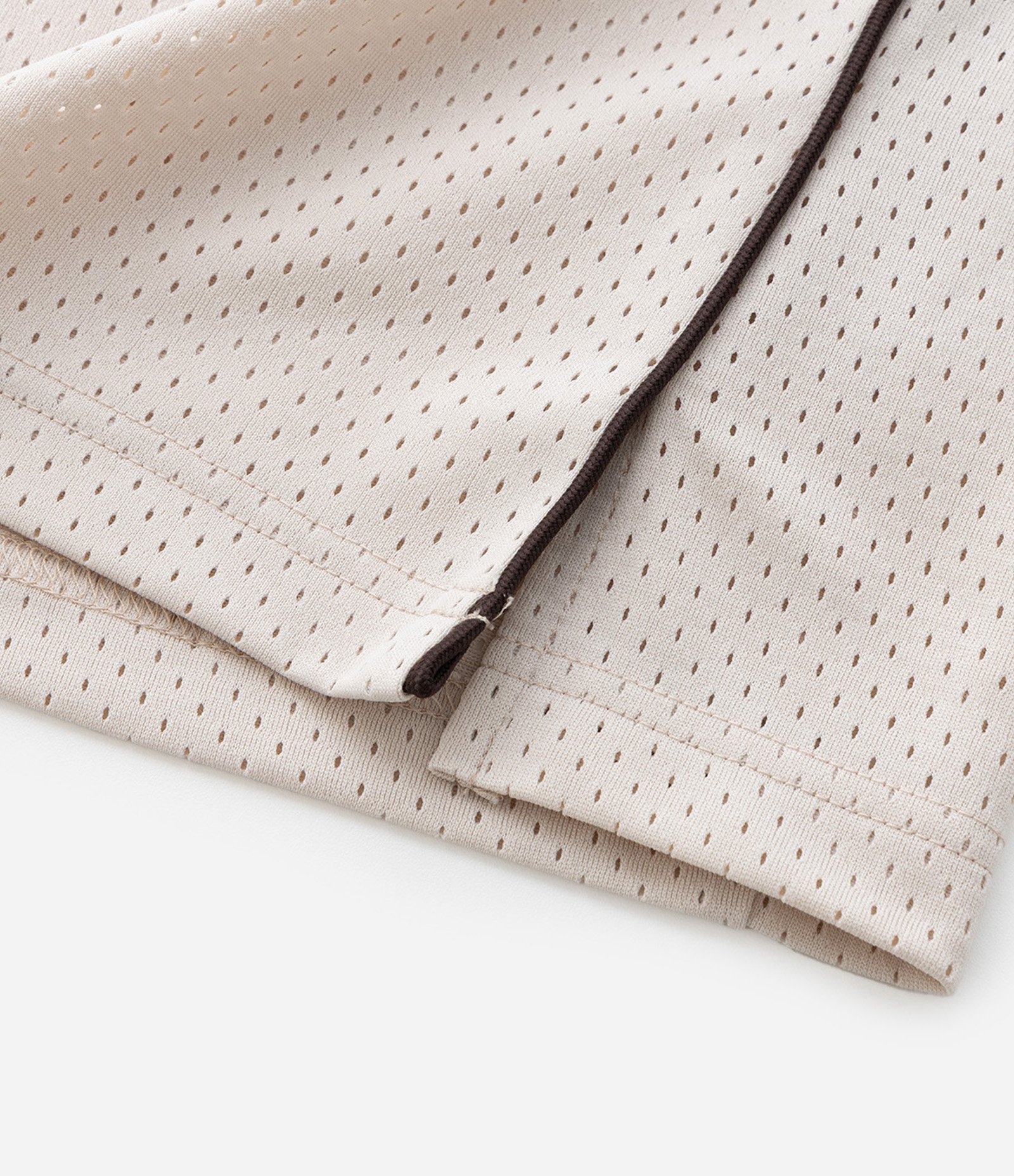 Regata Esportiva de Basquete com Tecnologia Dry e Estampa Lettering Miami Bege 12