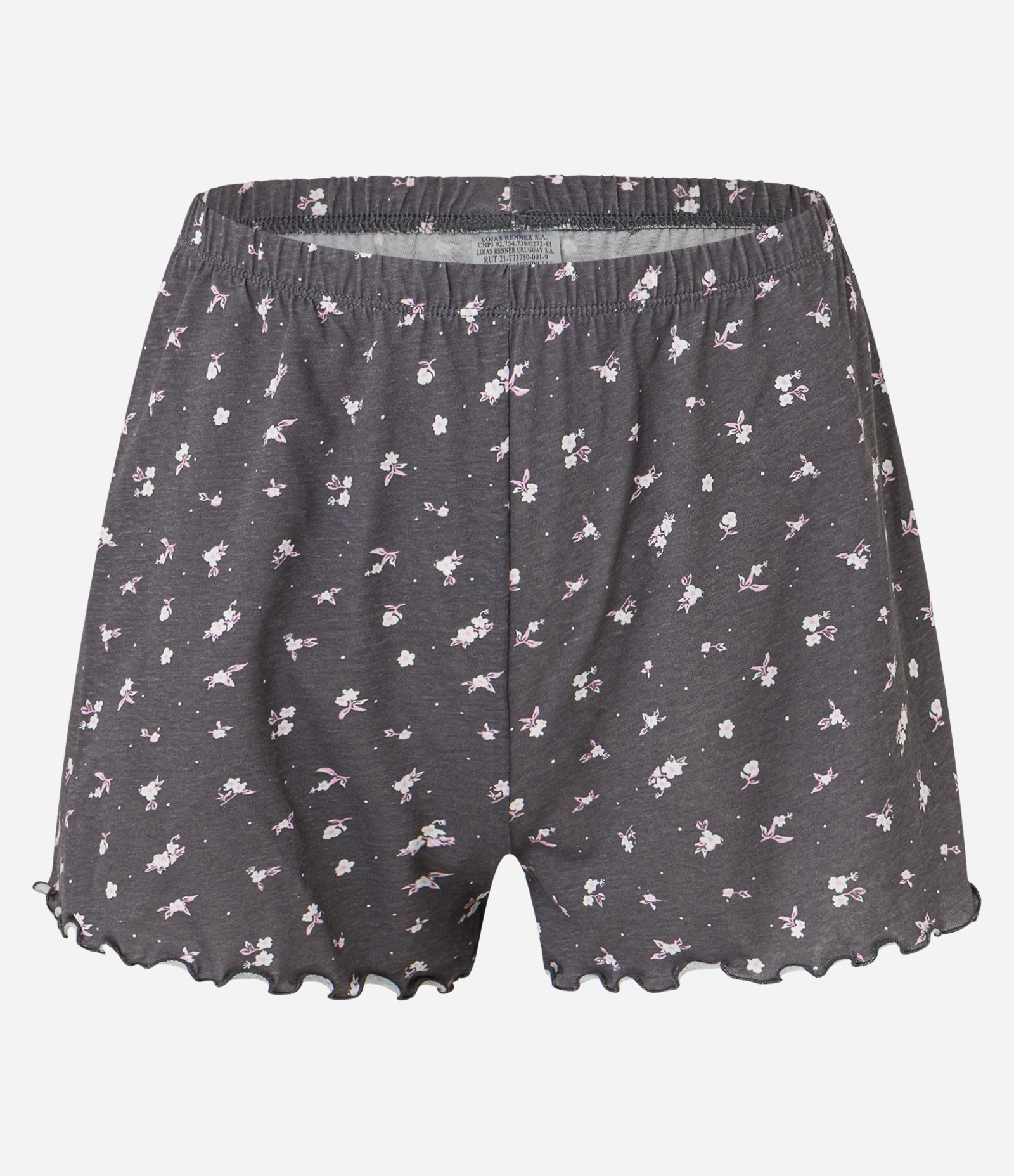 Pijama Short Doll em Algodão com Estampa Floral Sporty Multicores 6