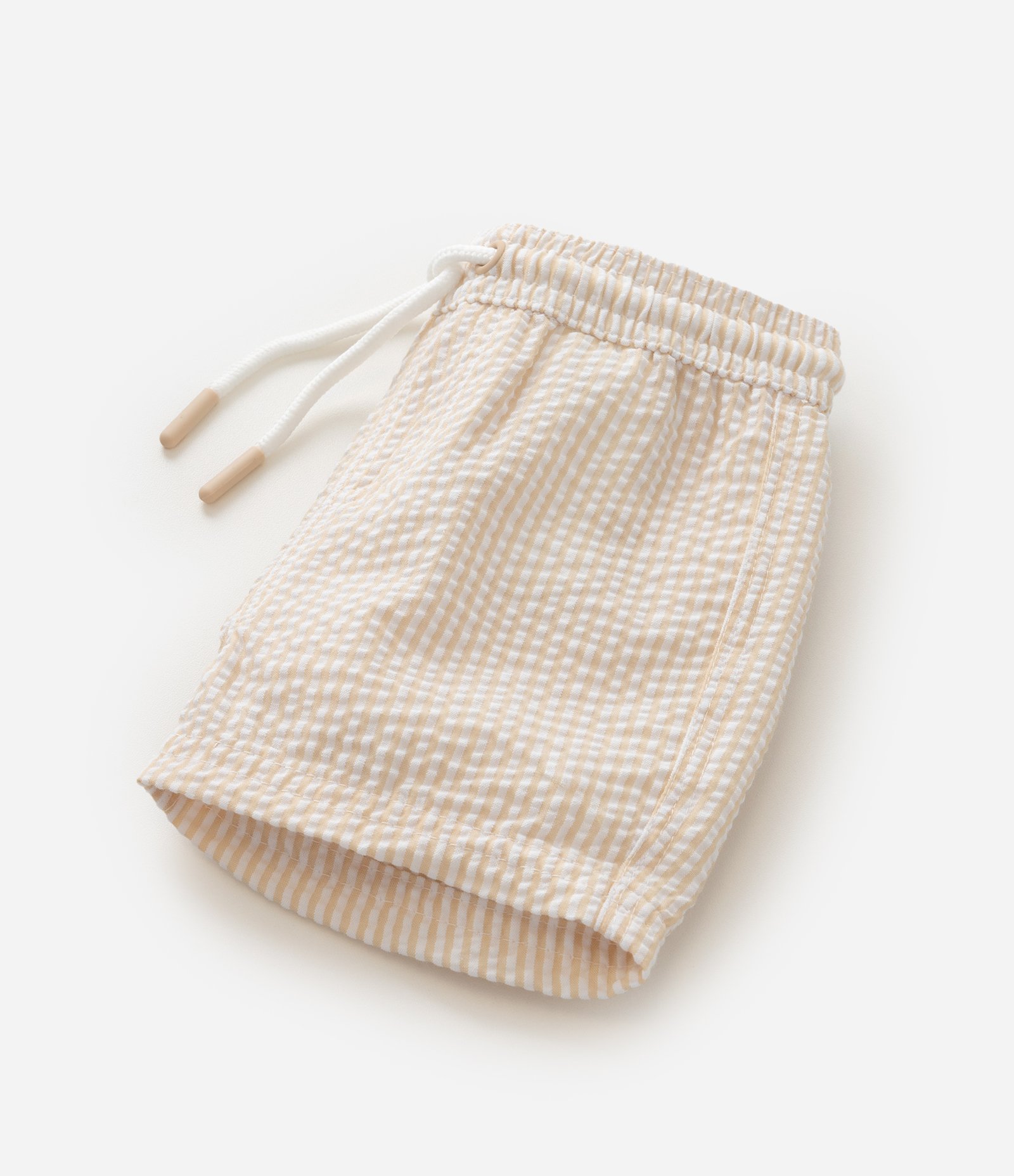 Bermuda Infantil Listrada e com Bolsinho - 0 a 18 meses 5