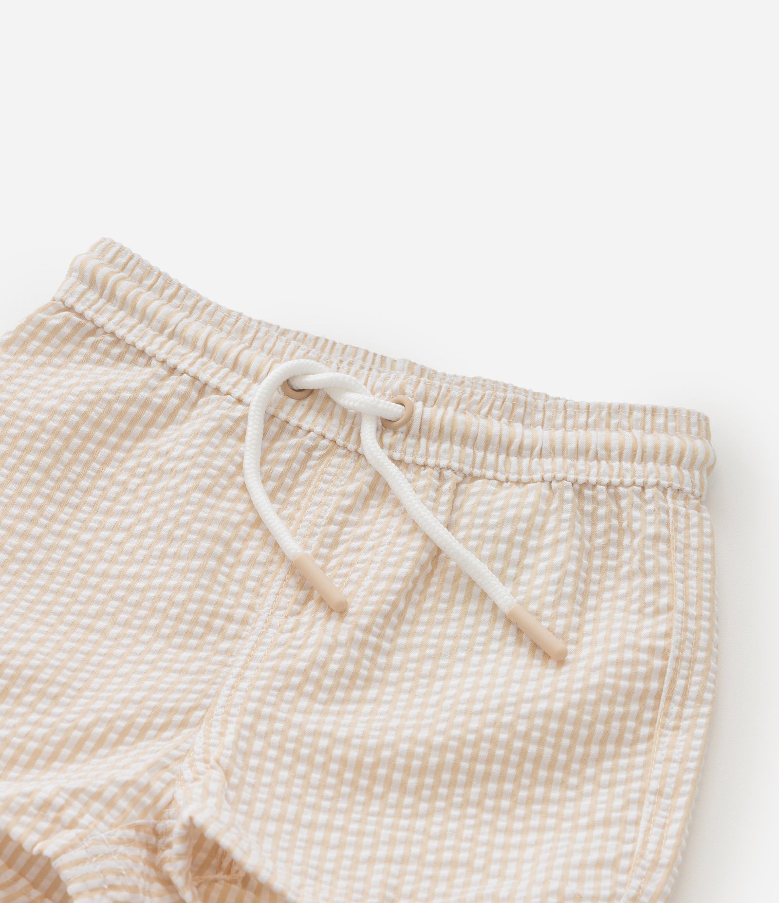 Bermuda Infantil Listrada e com Bolsinho - 0 a 18 meses 6