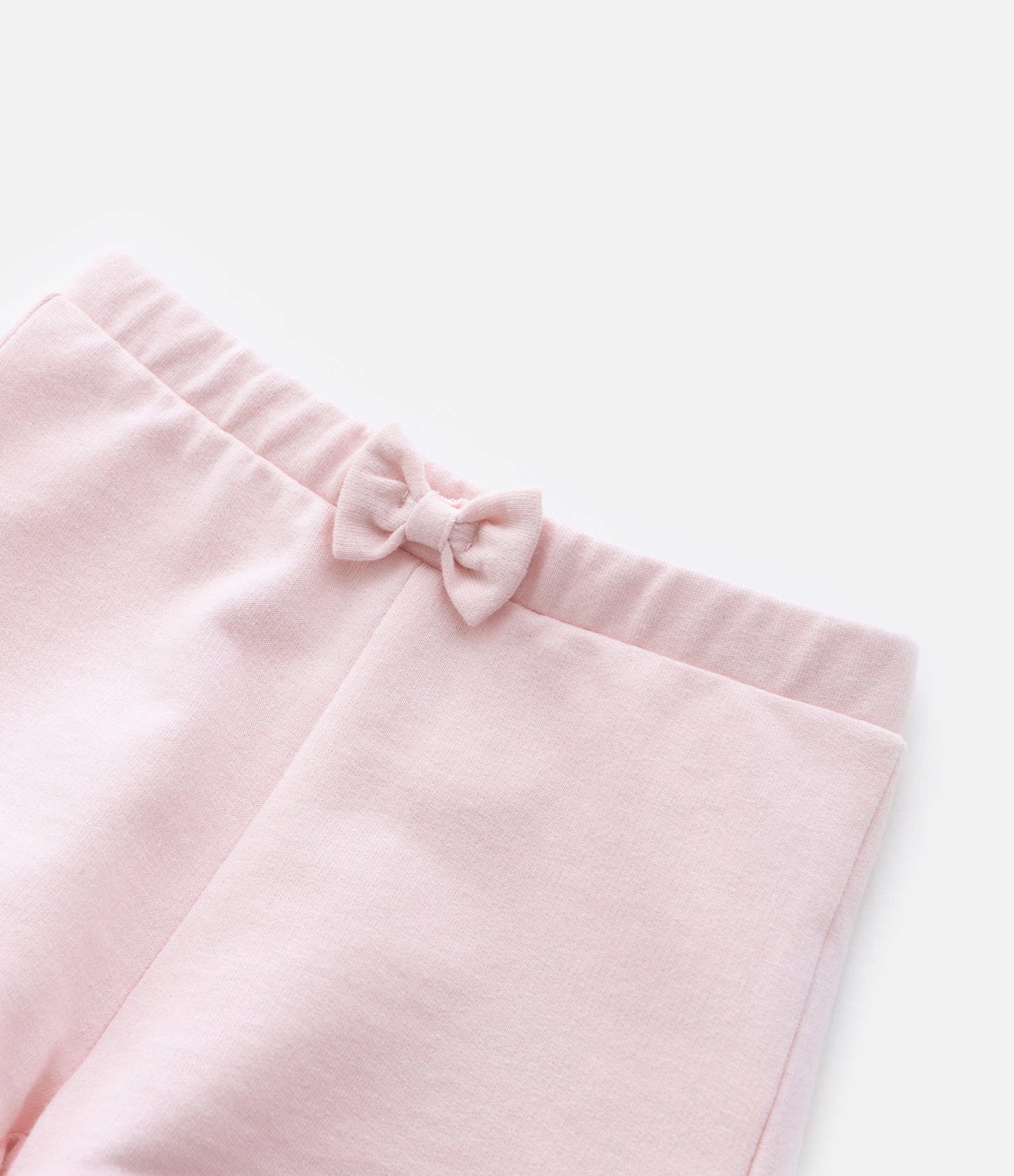 Short Infantil com Babadinhos e Laço - Tam 0 a 18 meses Rosa 5