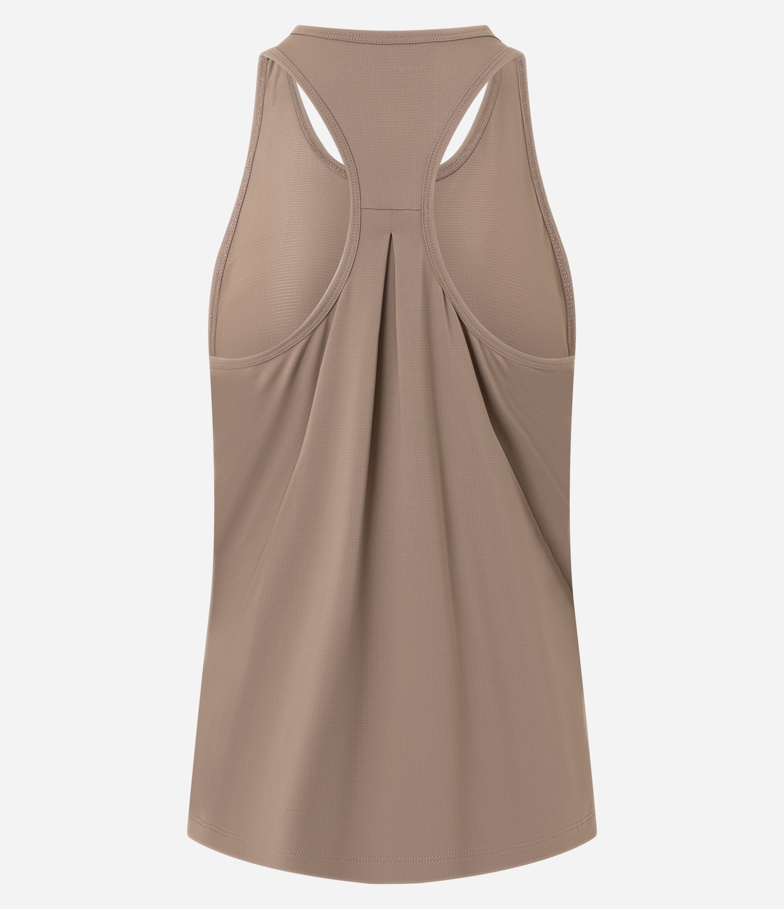 Regata Nadador Esportiva em Microfibra com Furinhos Bege 2