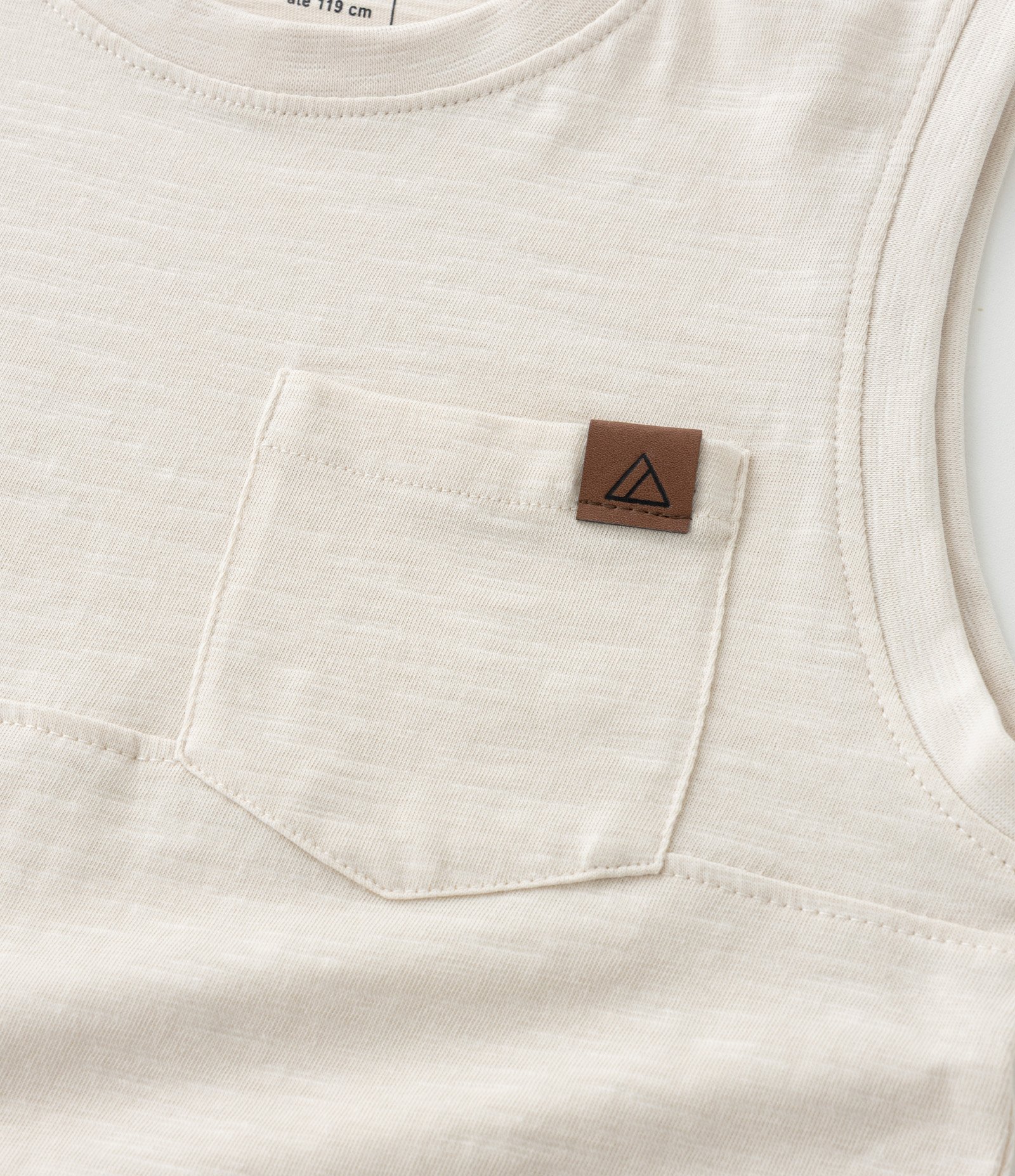 Regata Infantil em Flamê com Bolsinho - Tam 5 a 14 Anos 5