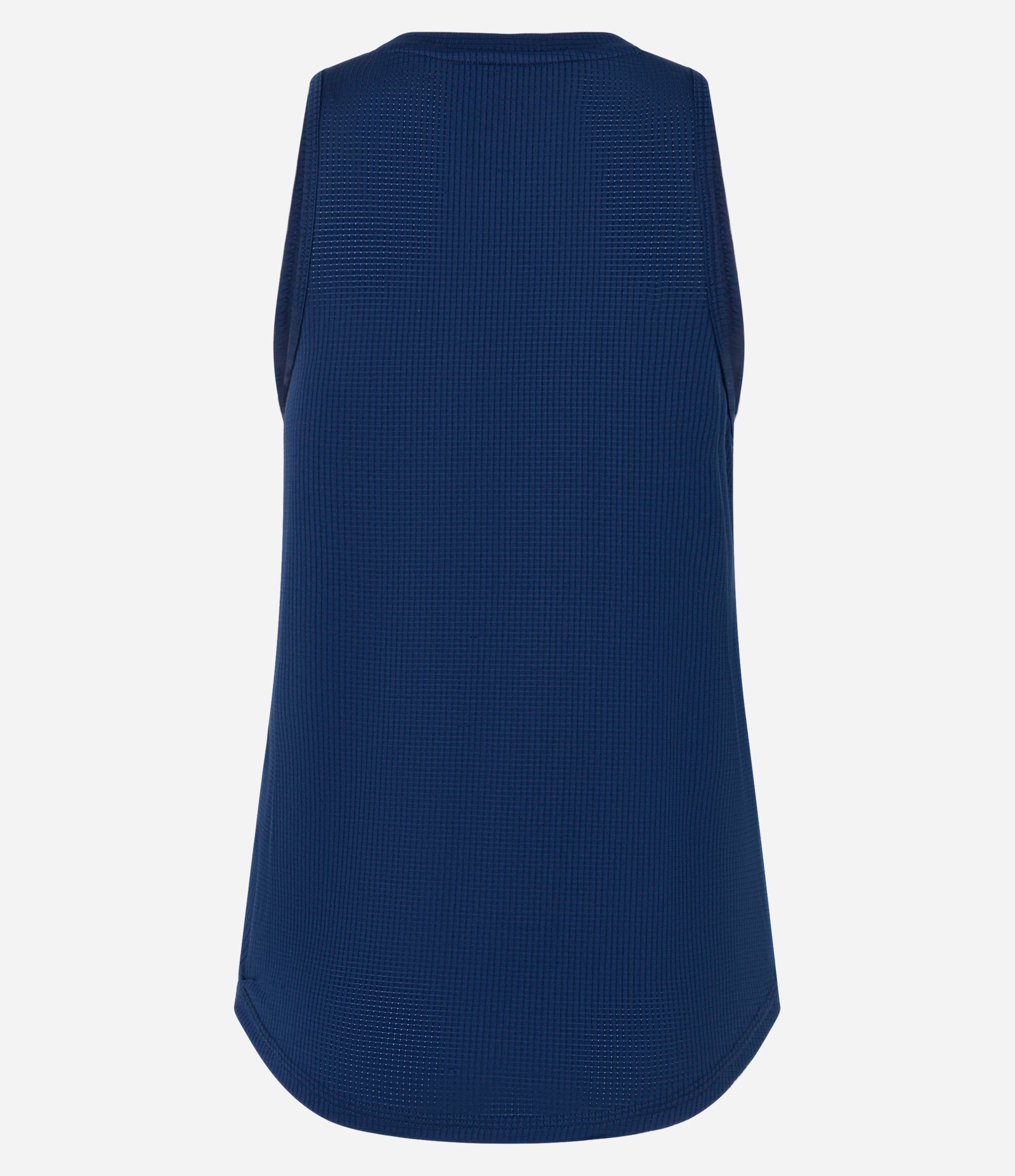 Regata Esportiva em Microfibra Texturizada e Barra Arredondada Azul 7