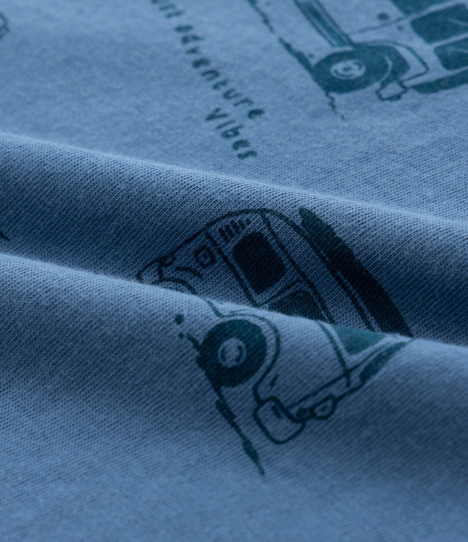 Conjunto Infantil com Estampa de Carros e Listras - Tam 1 a 6 Anos Azul 10