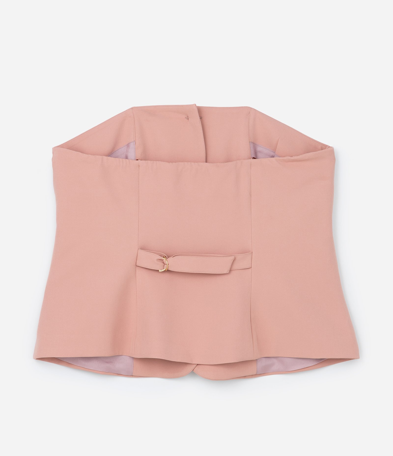 Blusa Alfaiatada sem Alças Curve & Plus Size Rosa 6