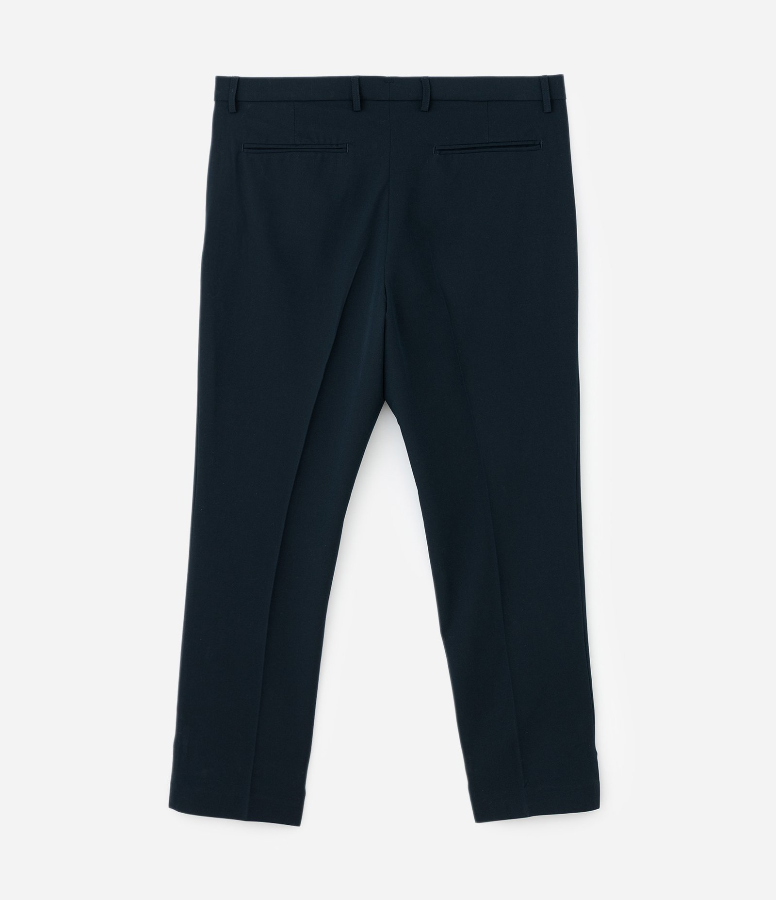 Calça de Alfaiataria com Elastano Preto 8