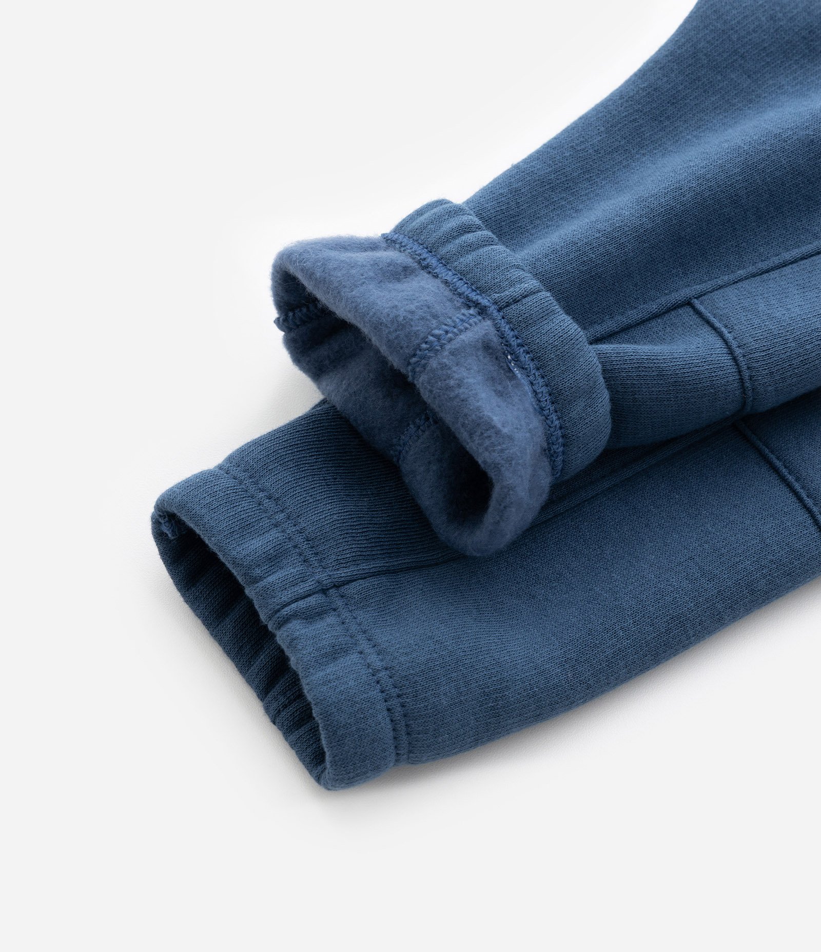 Calça Infantil Moletom com Bolsos Cargo - Tam 0 a 18 meses Azul 4