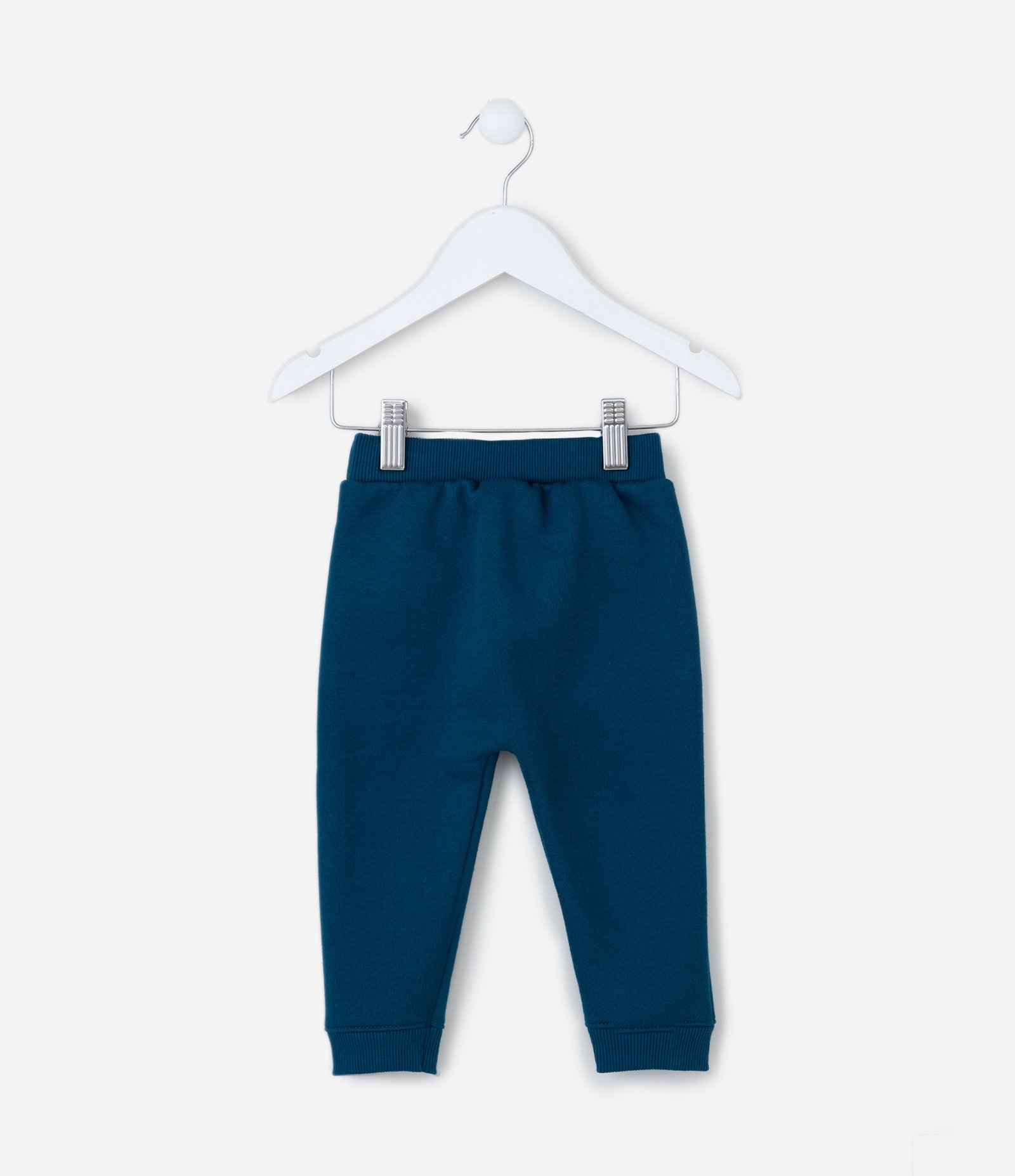 Calça Infantil com Estampa Carinha de Bichinho - 0 a 18 meses Azul 2