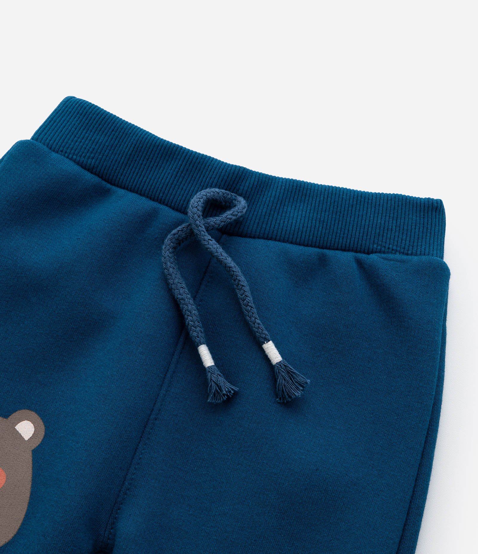 Calça Infantil com Estampa Carinha de Bichinho - 0 a 18 meses Azul 5