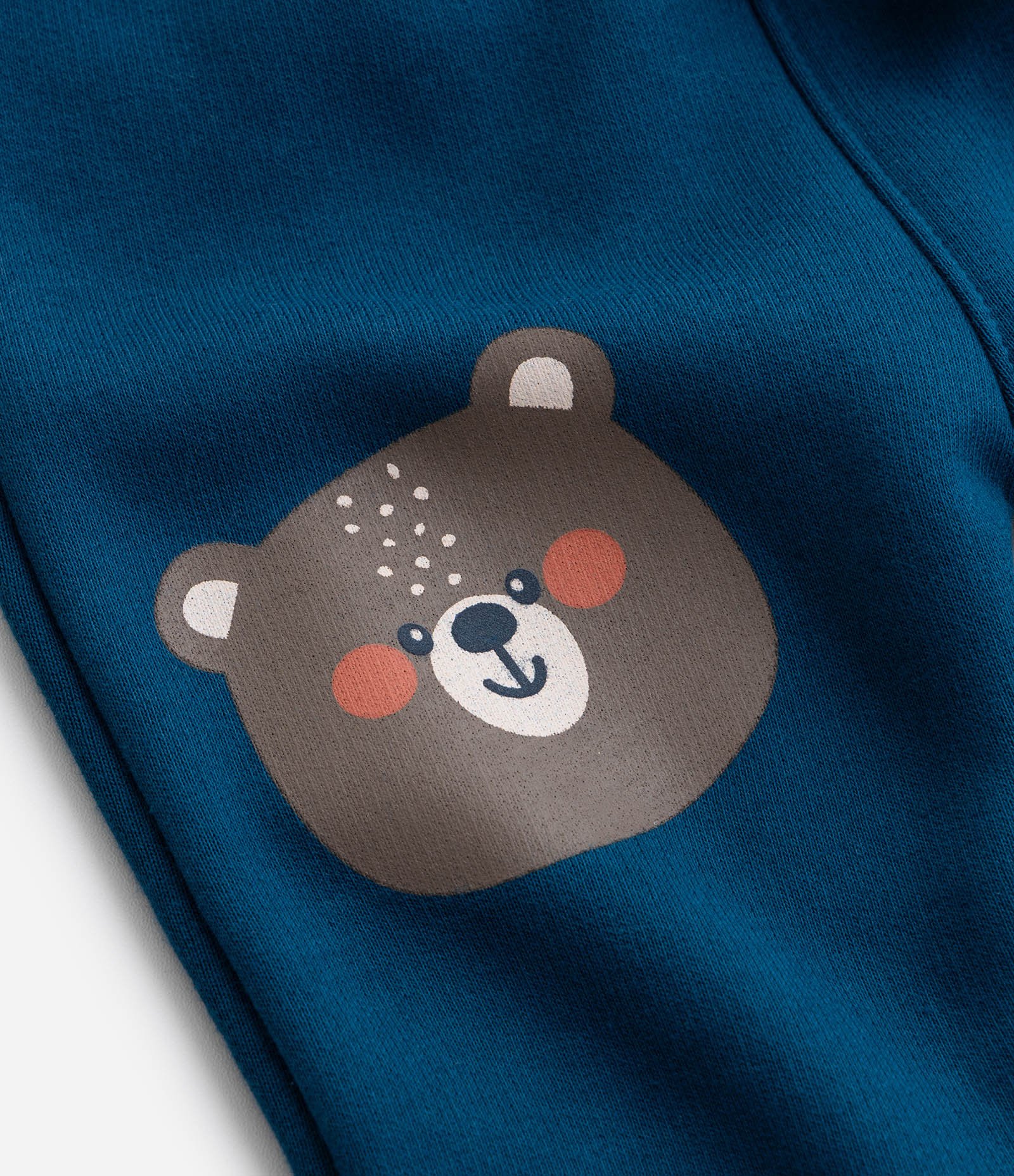 Calça Infantil com Estampa Carinha de Bichinho - 0 a 18 meses Azul 6