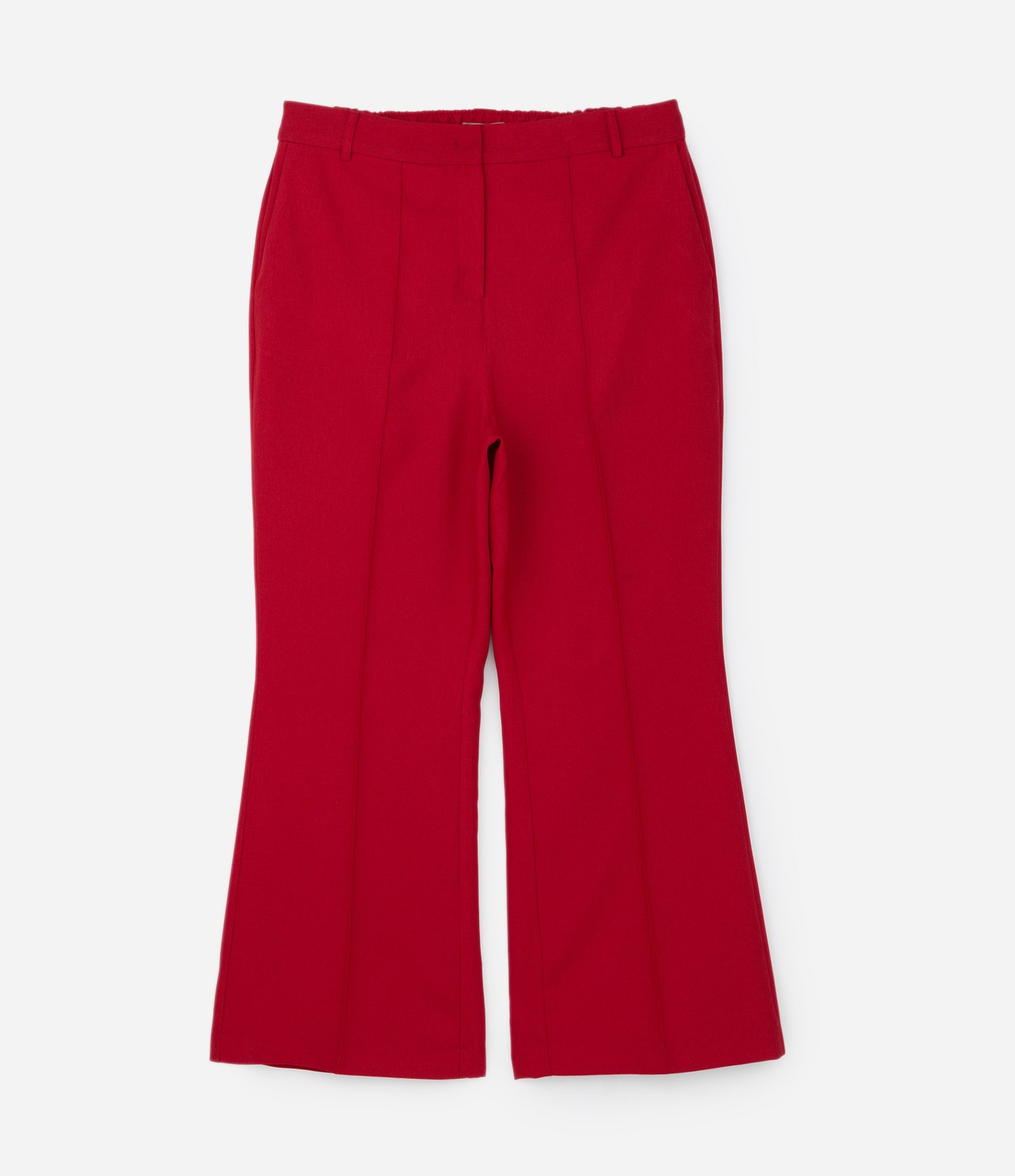 Calça Flare Coleção Rita Carreira Curve & Plus Size Vermelho 7