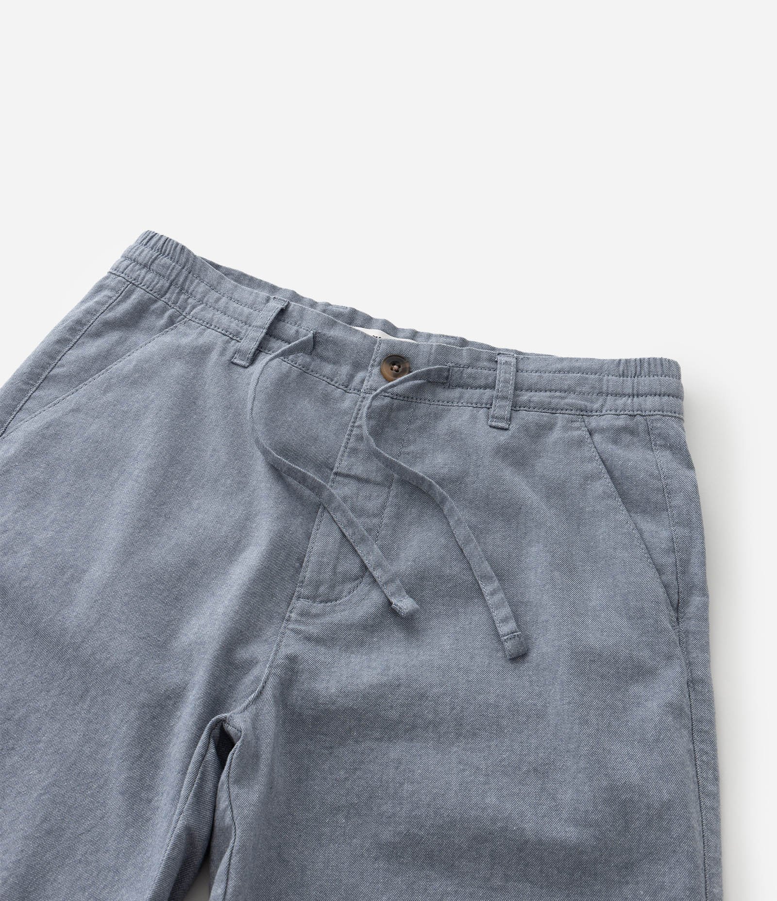 Bermuda Infantil em Sarja com Bolsos - Tam 5 a 14 Anos Cinza 5