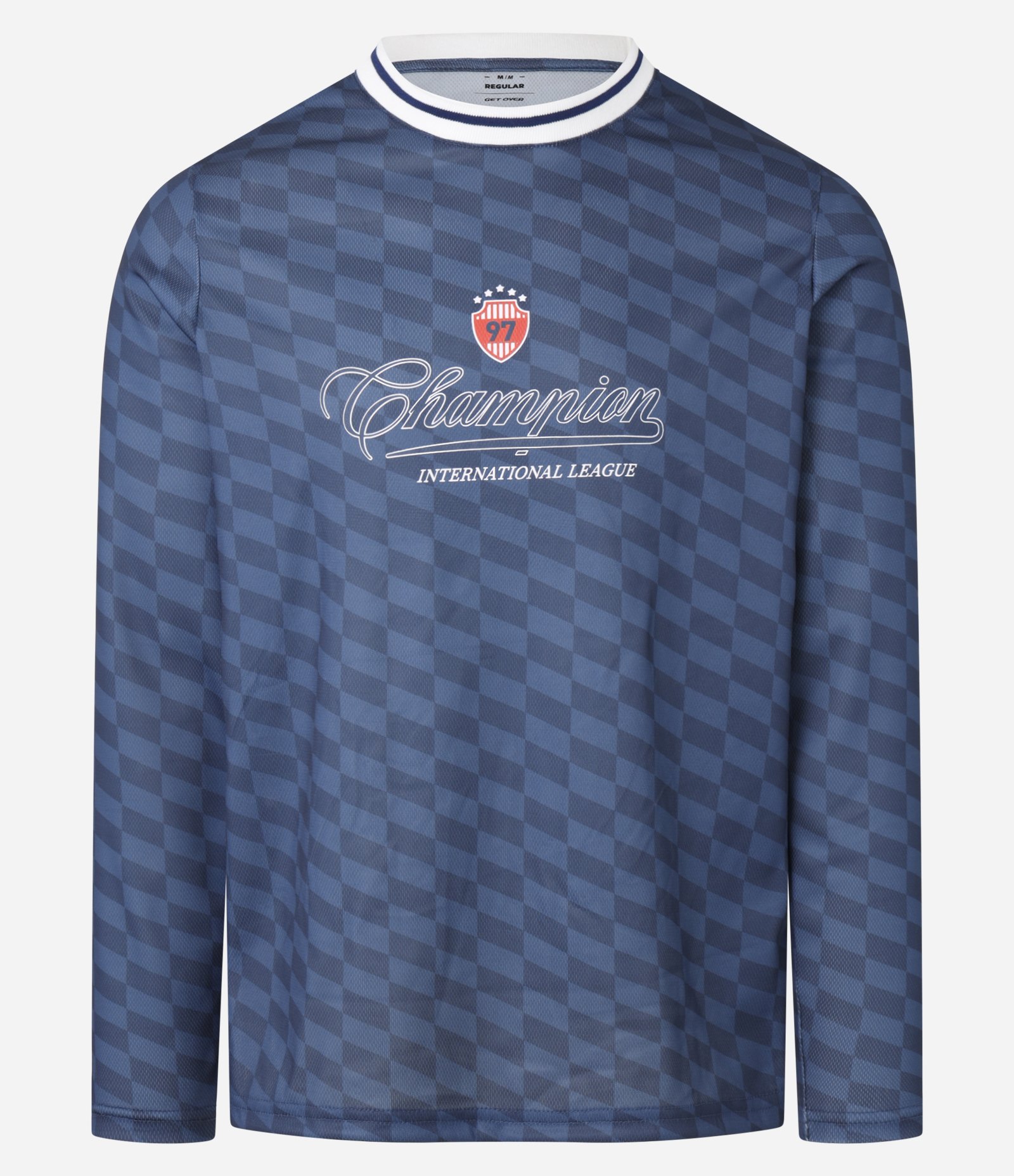 Camiseta Esportiva de Futebol em Tecnologia Dry Azul 6