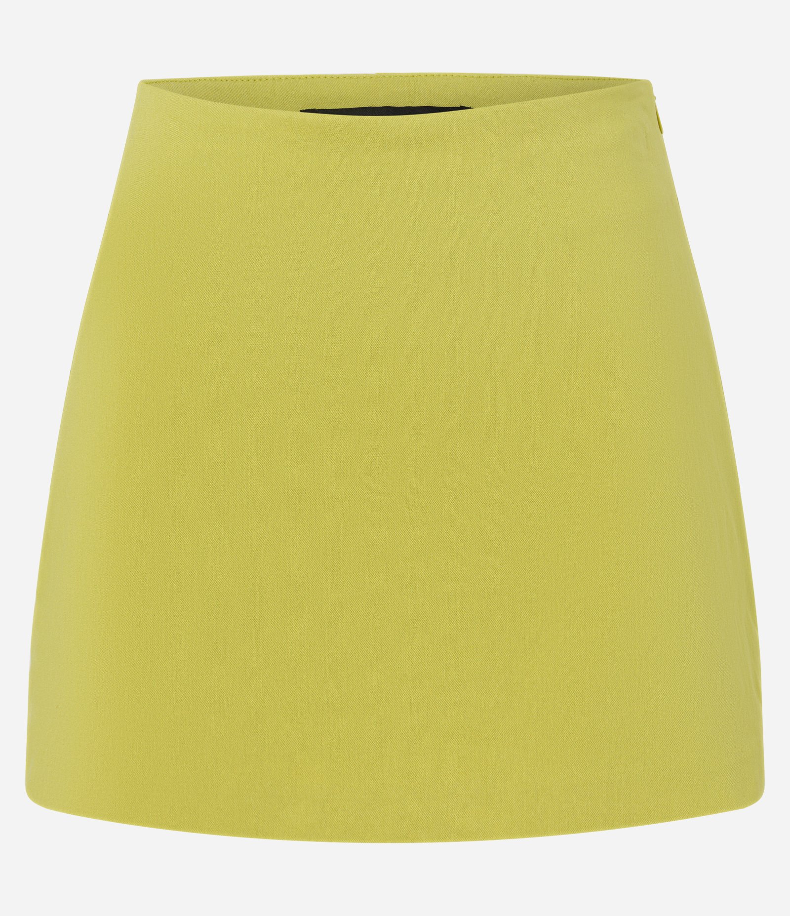 Short Saia em Bengaline com Sobreposição Verde 7