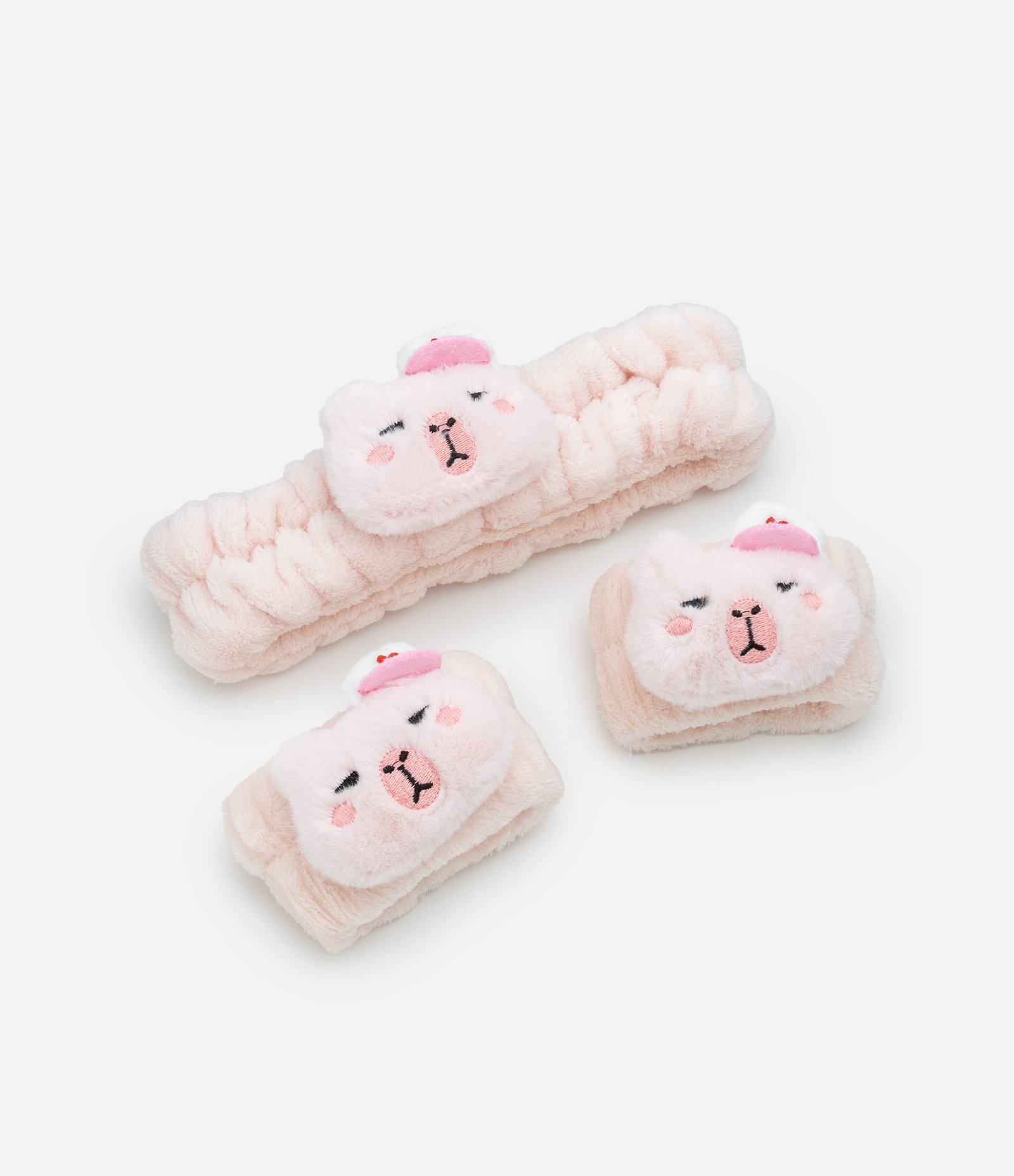 Kit Capy com Faixa de Cabelo Munhequeiras Alchemia U 1