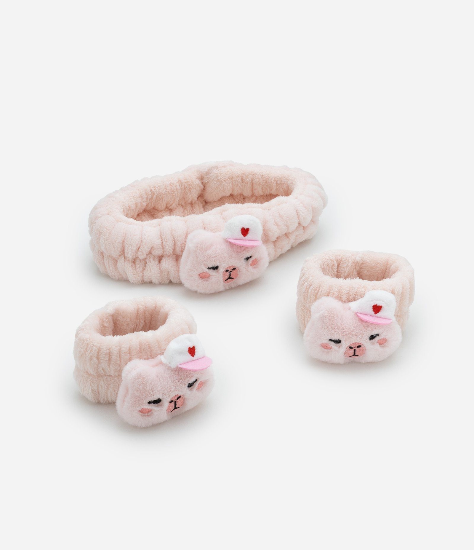 Kit Capy com Faixa de Cabelo Munhequeiras Alchemia U 3