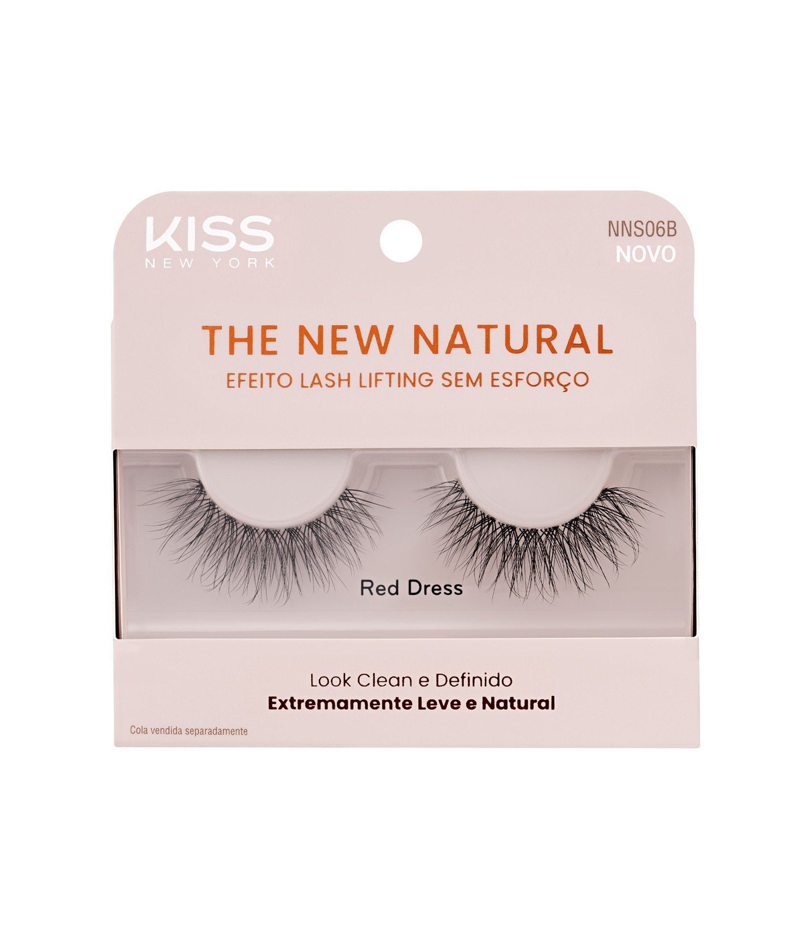 Cílios Postiços KNY The New Natural STRIP 06 Preto 1