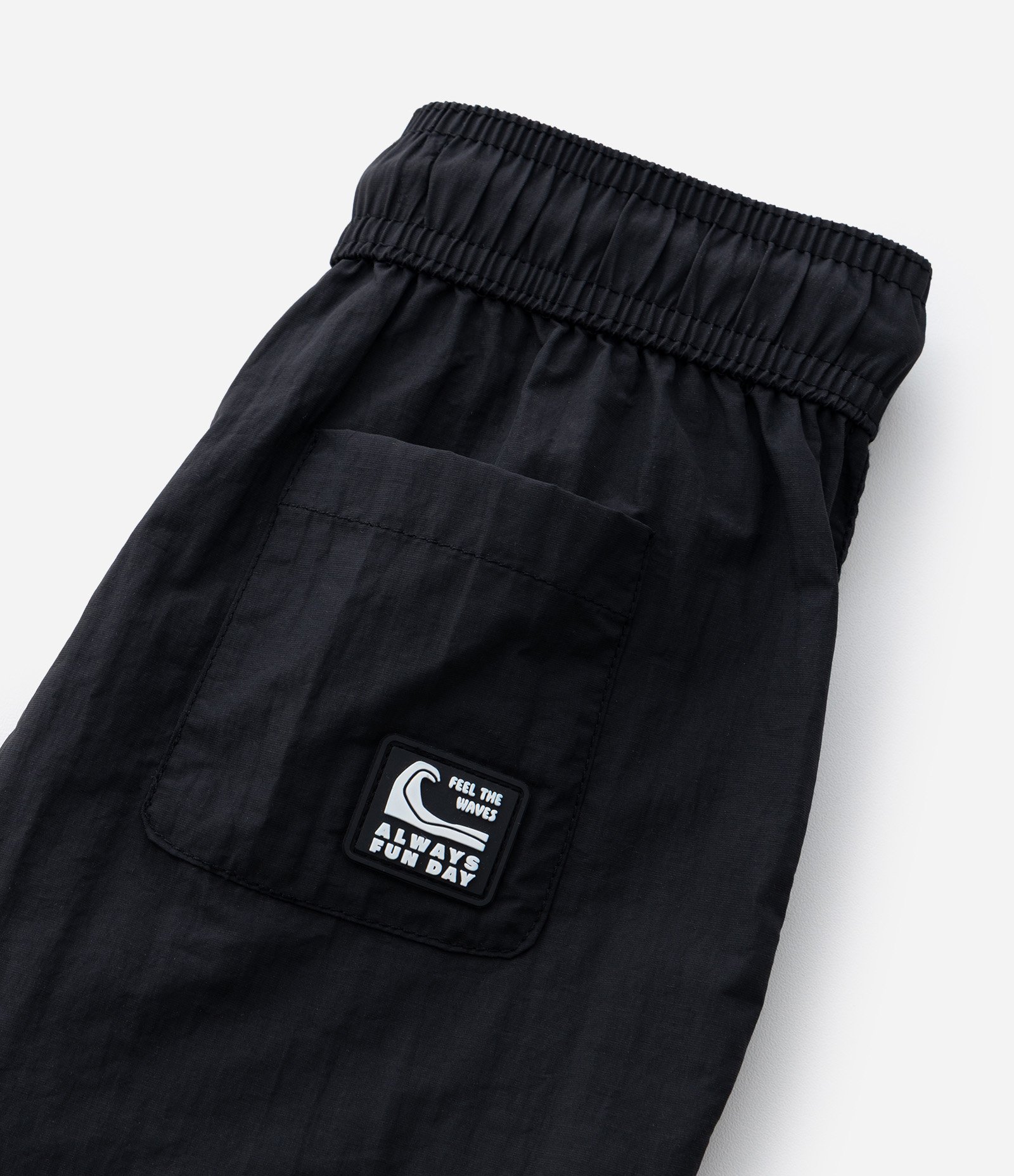 Bermuda Infantil em Microfibra com Bolsos - Tam 1 a 6 Anos Preto 8