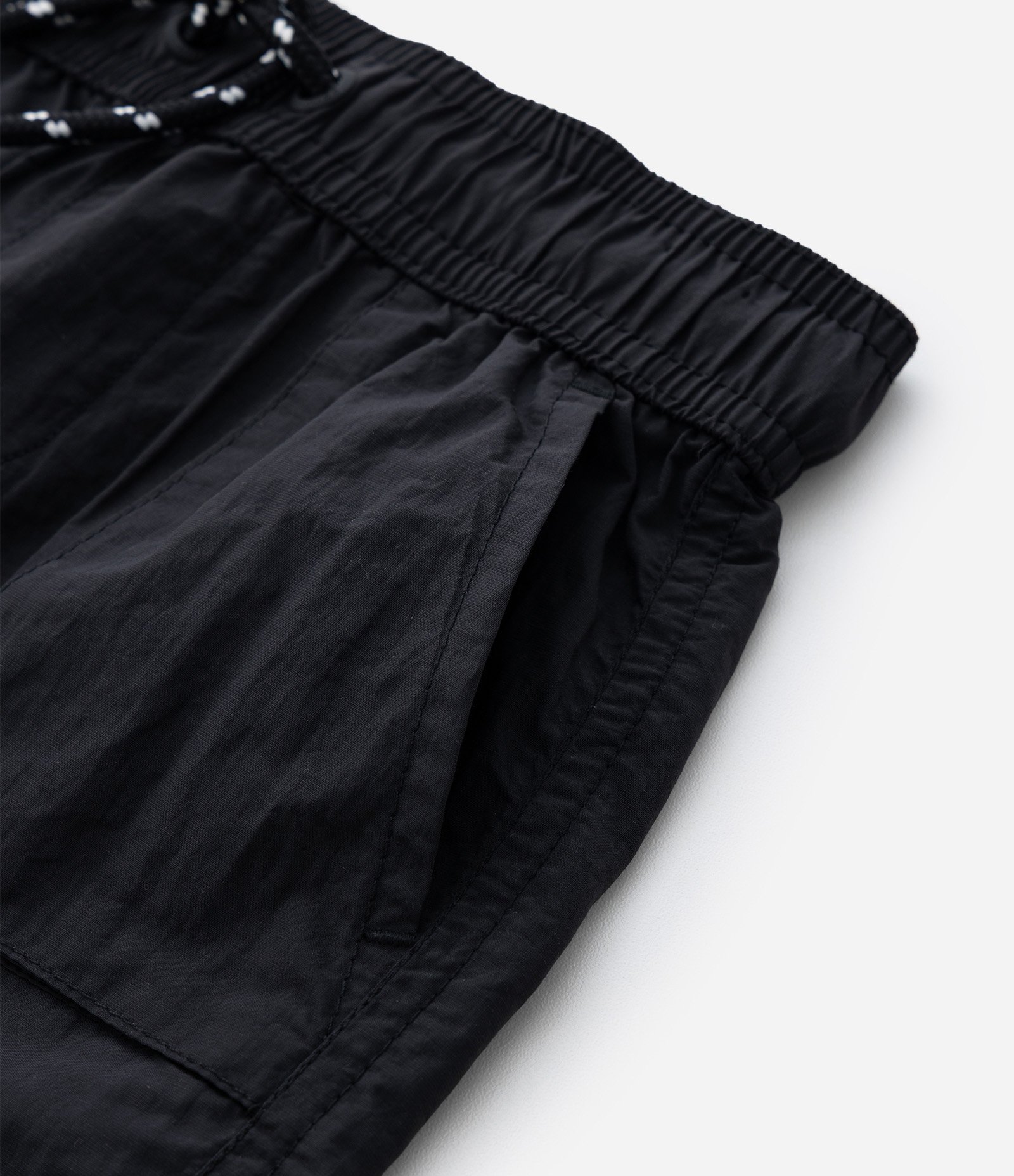 Bermuda Infantil em Microfibra com Bolsos - Tam 1 a 6 Anos Preto 7