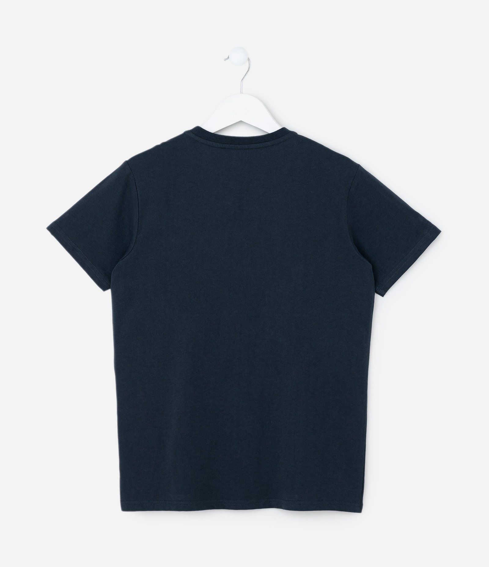 Camiseta Infantil com Relevo e Lettering Holográfico Homem-Aranha - Tam 4 a 12 Anos Azul Escuro 2