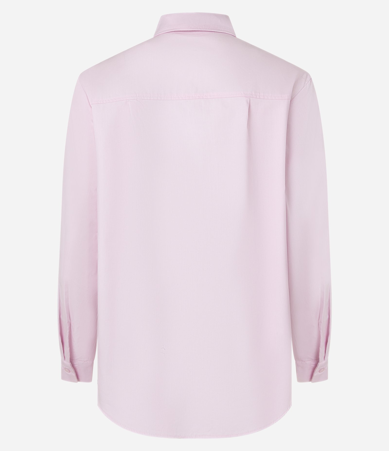 Camisa em Tricoline com Abotoamento Frontal Rosa 8