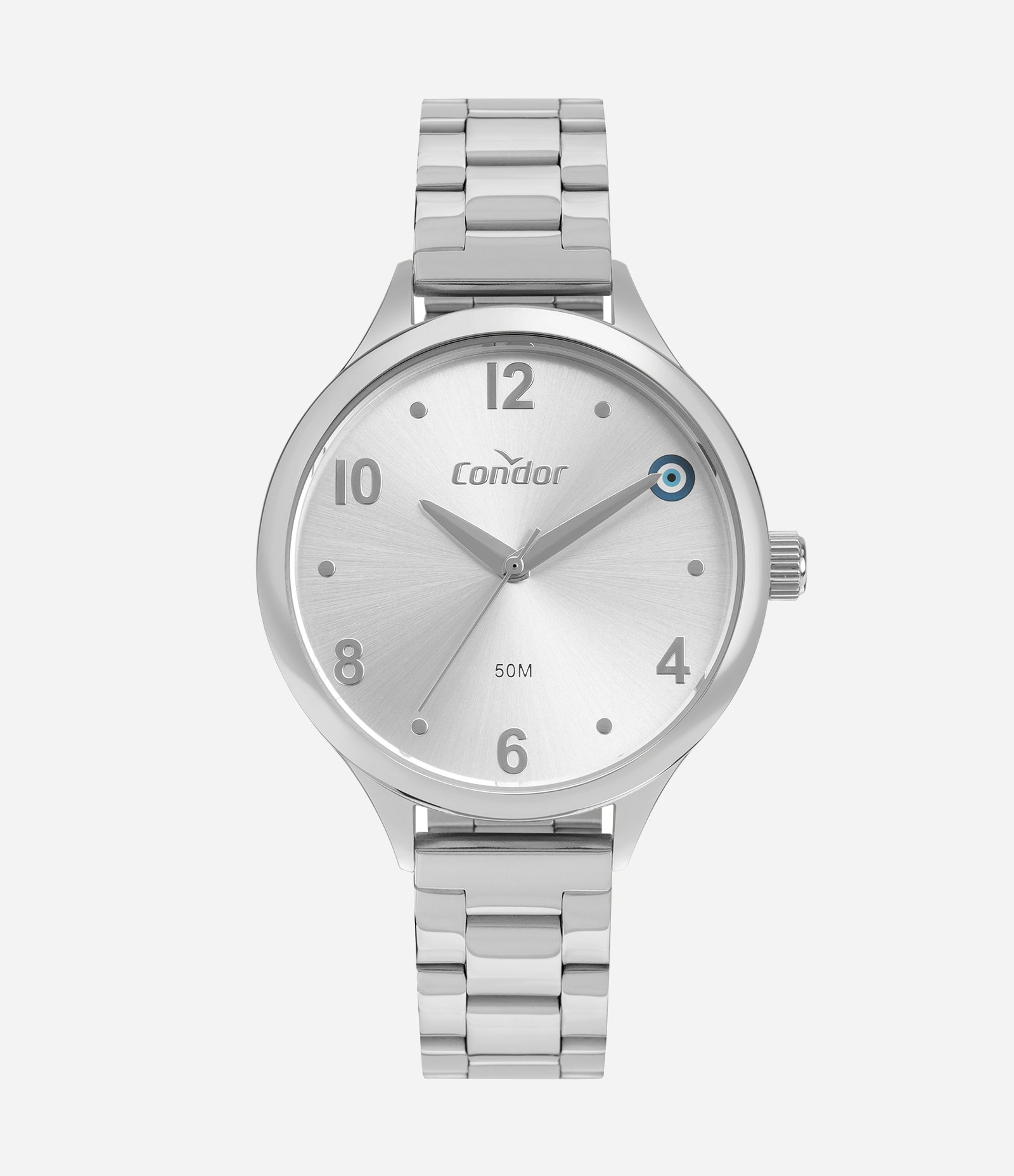 Relógio Analógico Feminino Condor PRATA 1