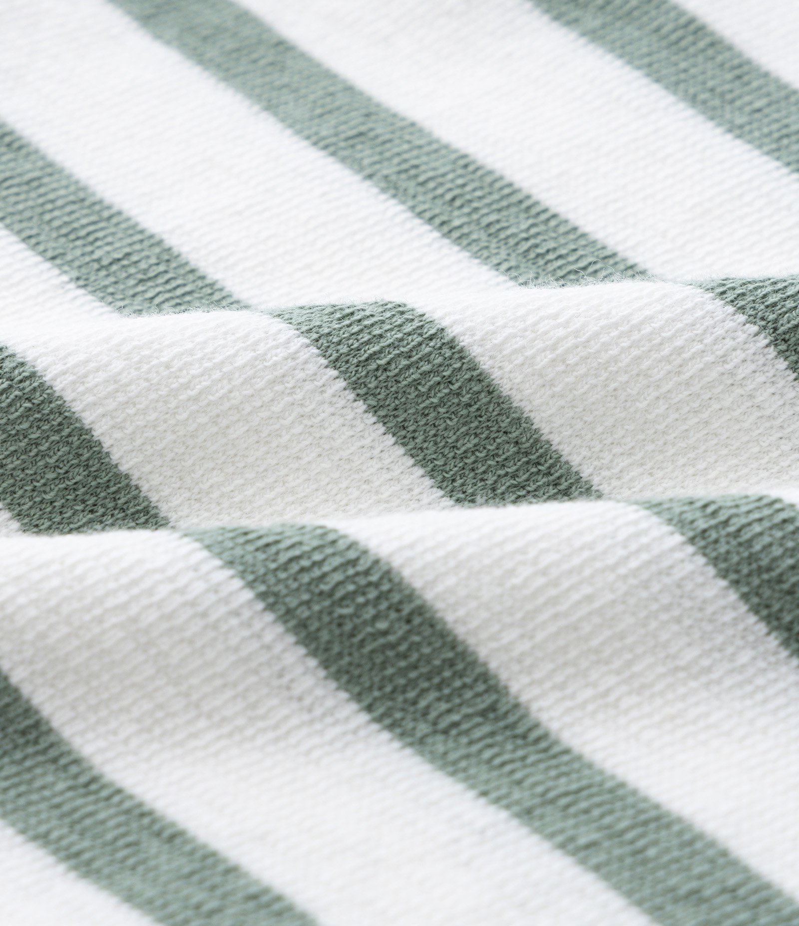 Camiseta Infantil com Bolsos e Estampa Listrada - Tam 1 a 6 Anos Branco/Verde 4