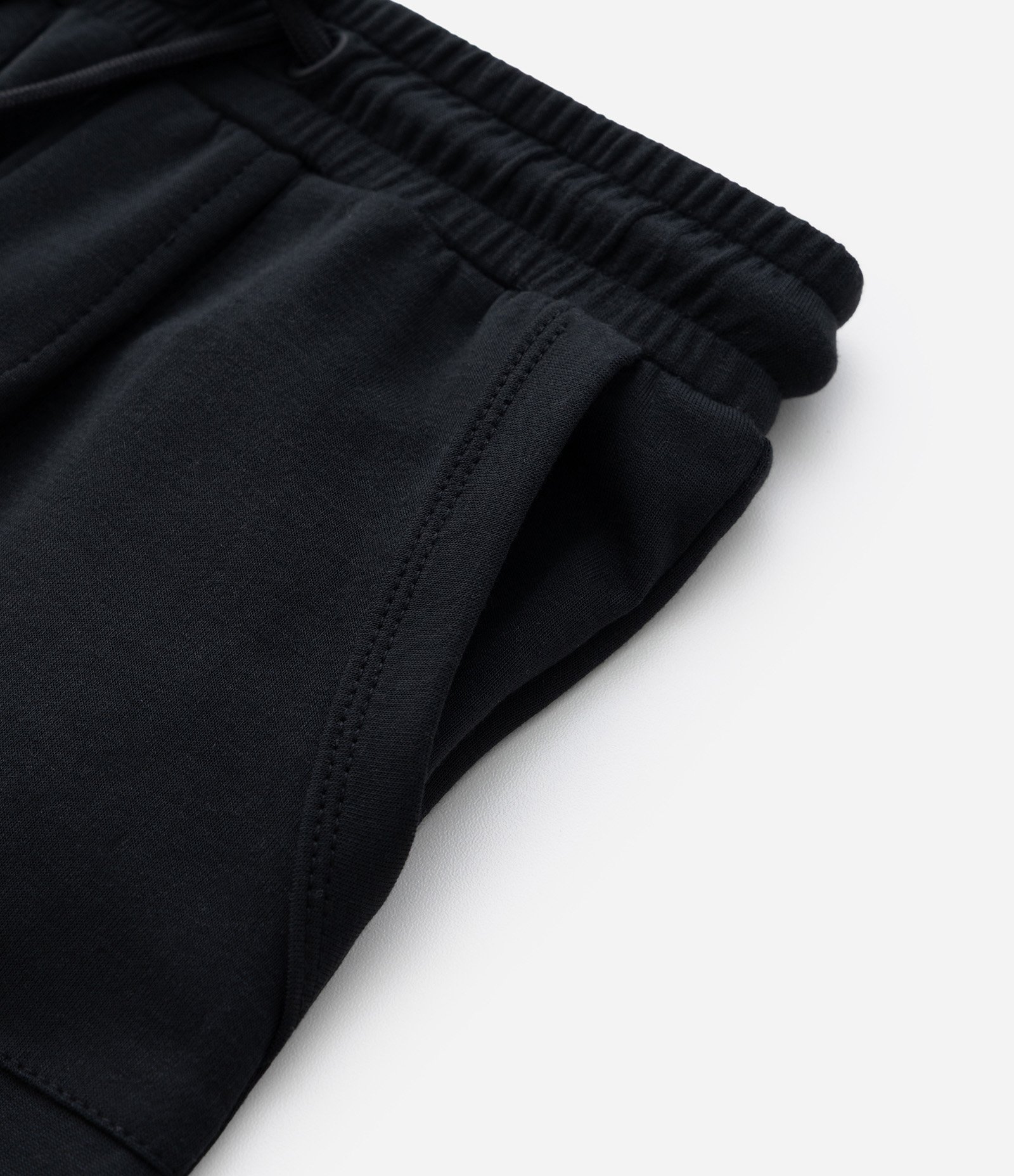 Calça Infantil com Amarração e Bolsos - Tam 1 a 6 Anos Preto 5