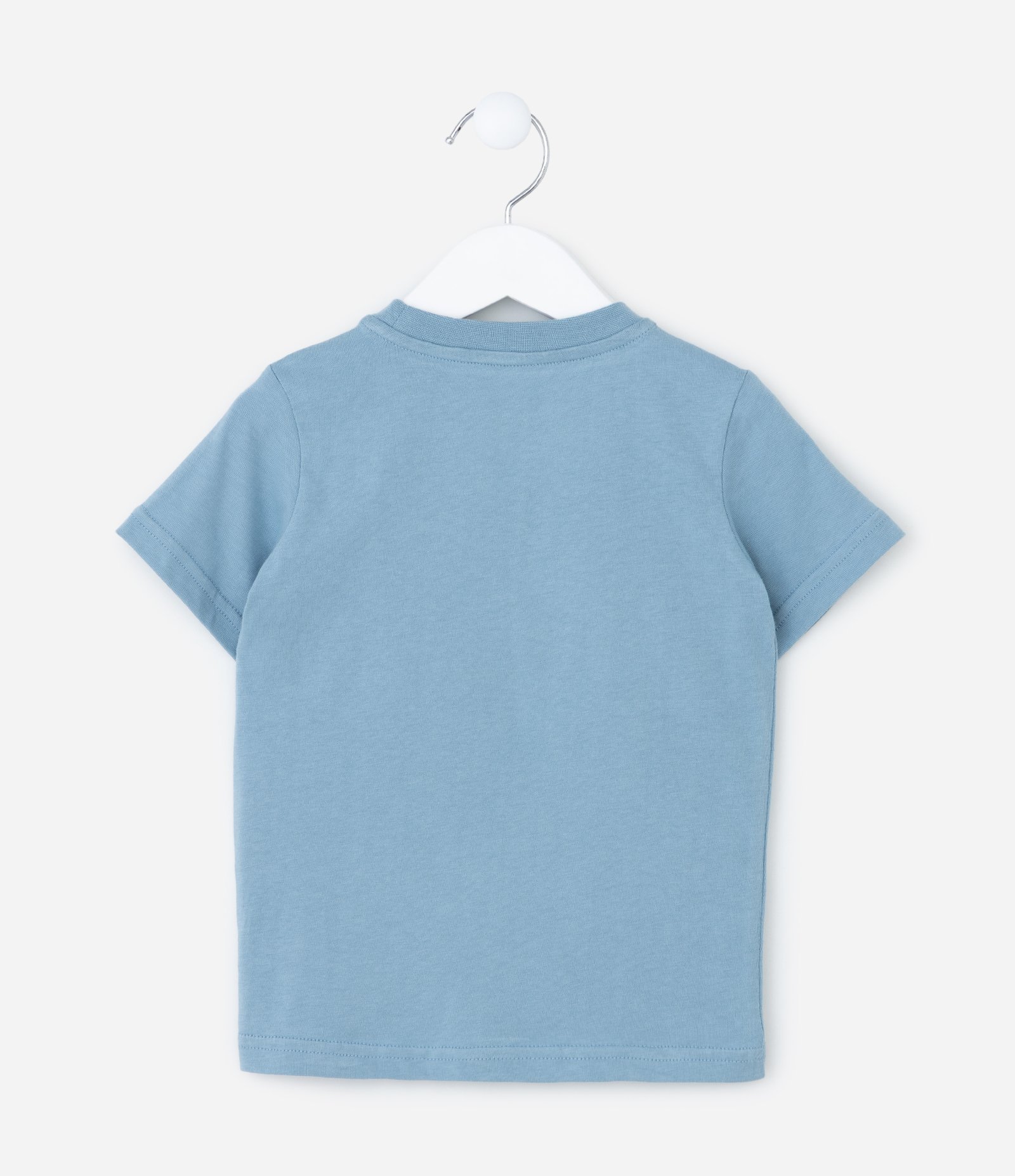 Camiseta Infantil com Estampa em Relevo de Carro - Tam 1 a 6 Anos Azul 3