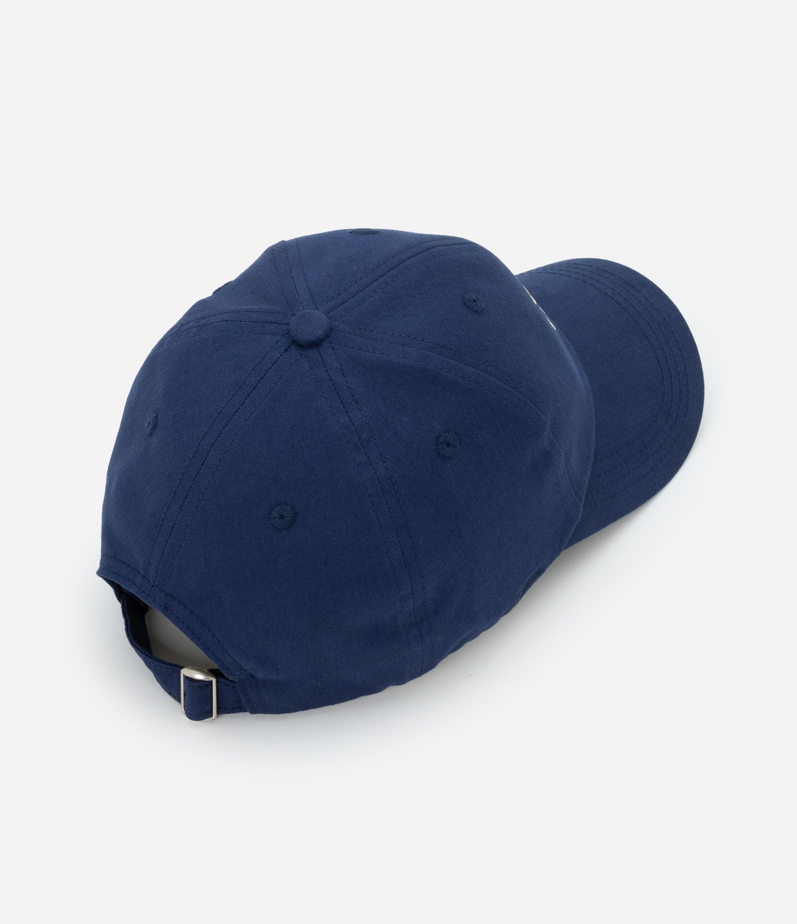 Boné Aba Curva em Sarja com Bordado Sunday Running Club Azul 2