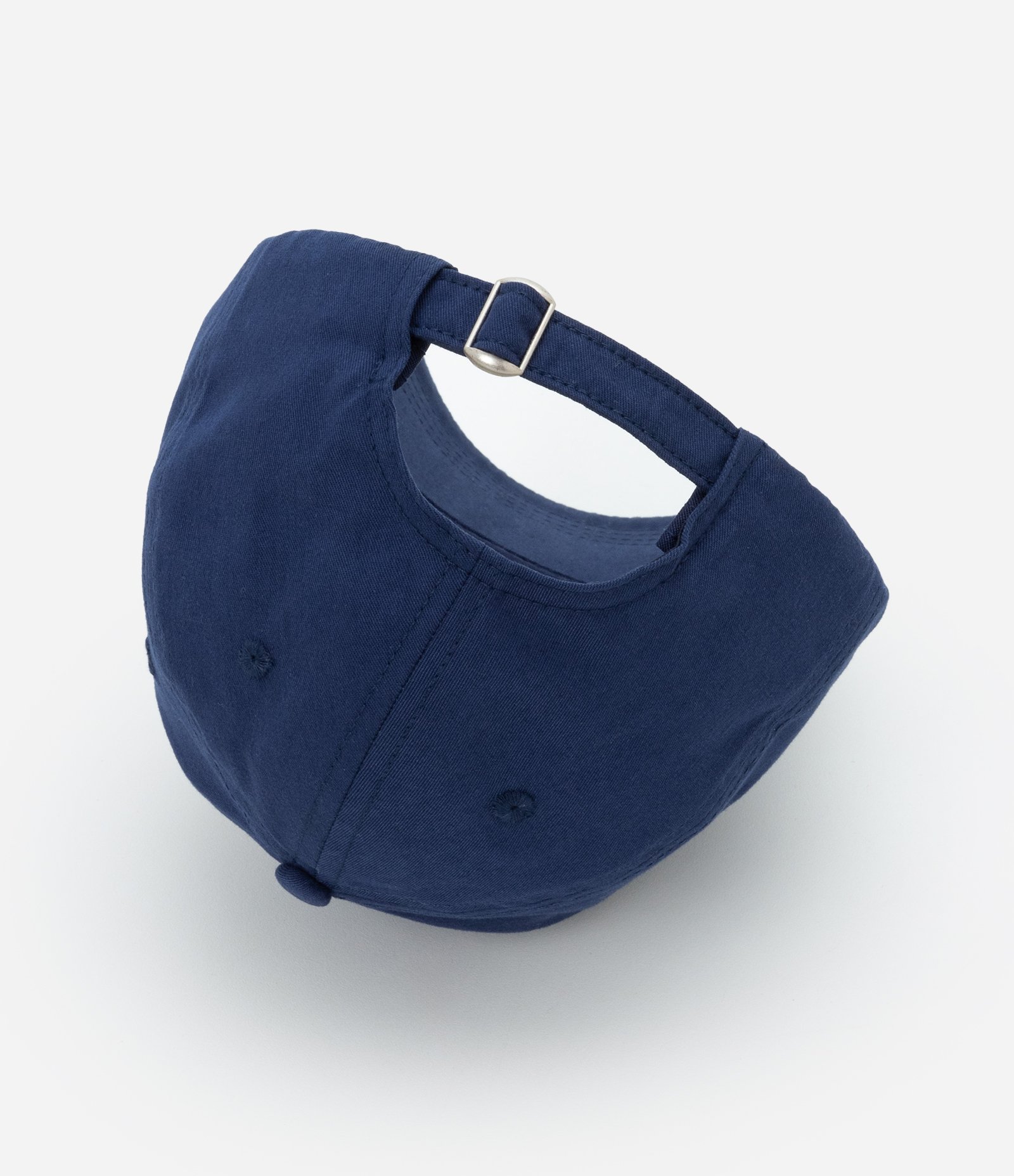 Boné Aba Curva em Sarja com Bordado Sunday Running Club Azul 3