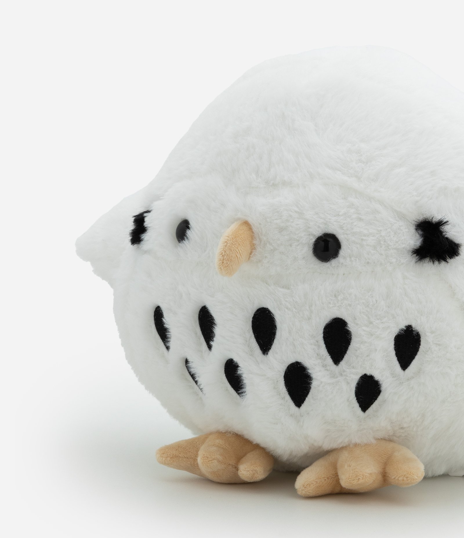 Pelúcia de Coruja Branco 3