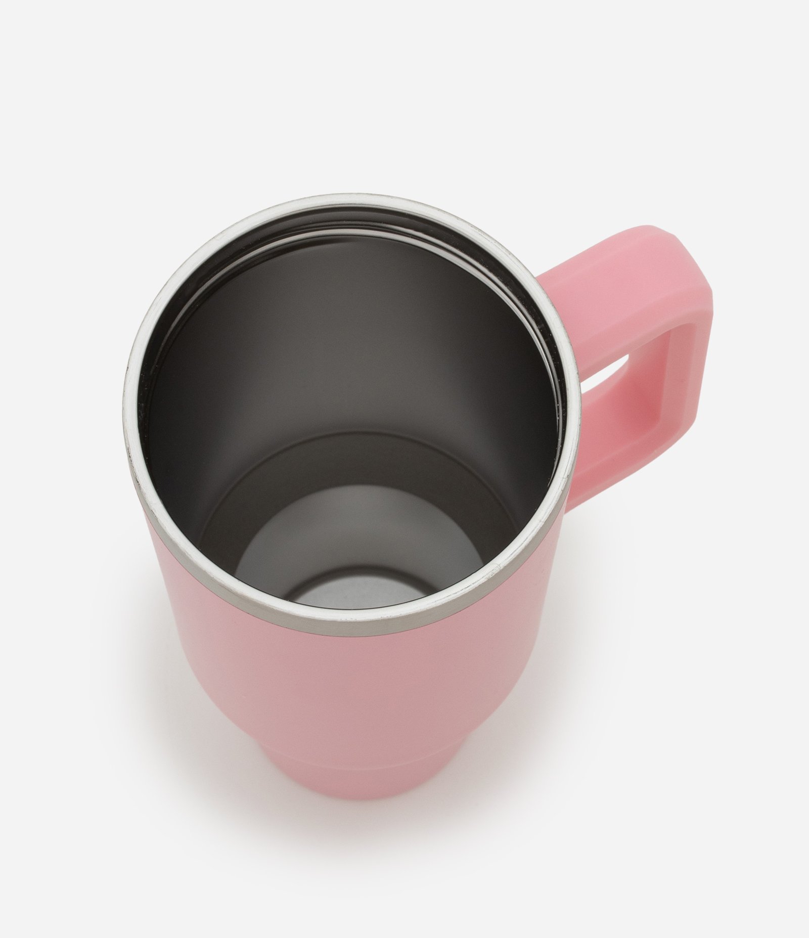 Copo Térmico com Alça e Canudo Reutilizável 1,2L Rosa 3