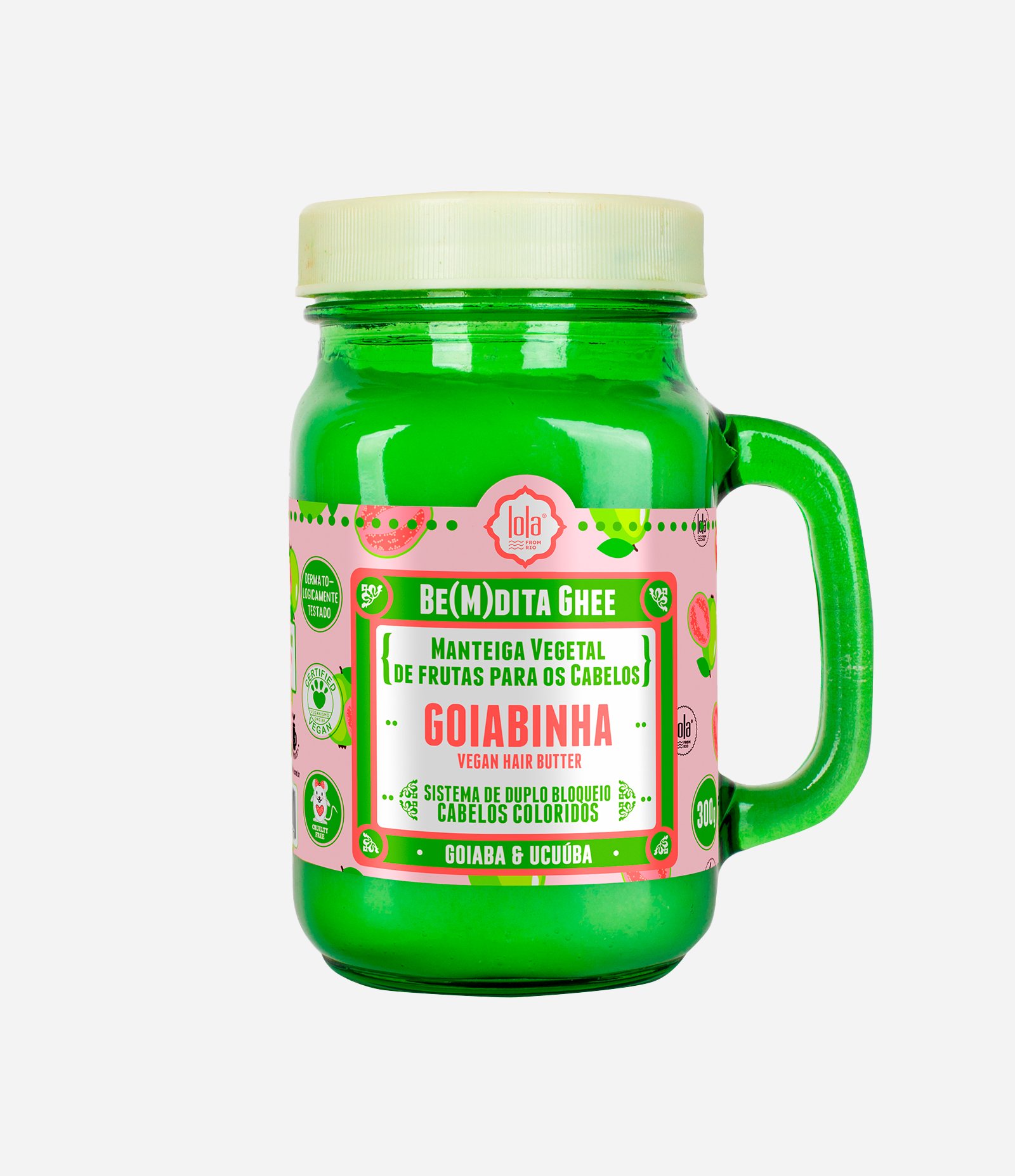 Máscara Lola From Rio Bemdita Ghee Manteiga Goiabinha 300g 1