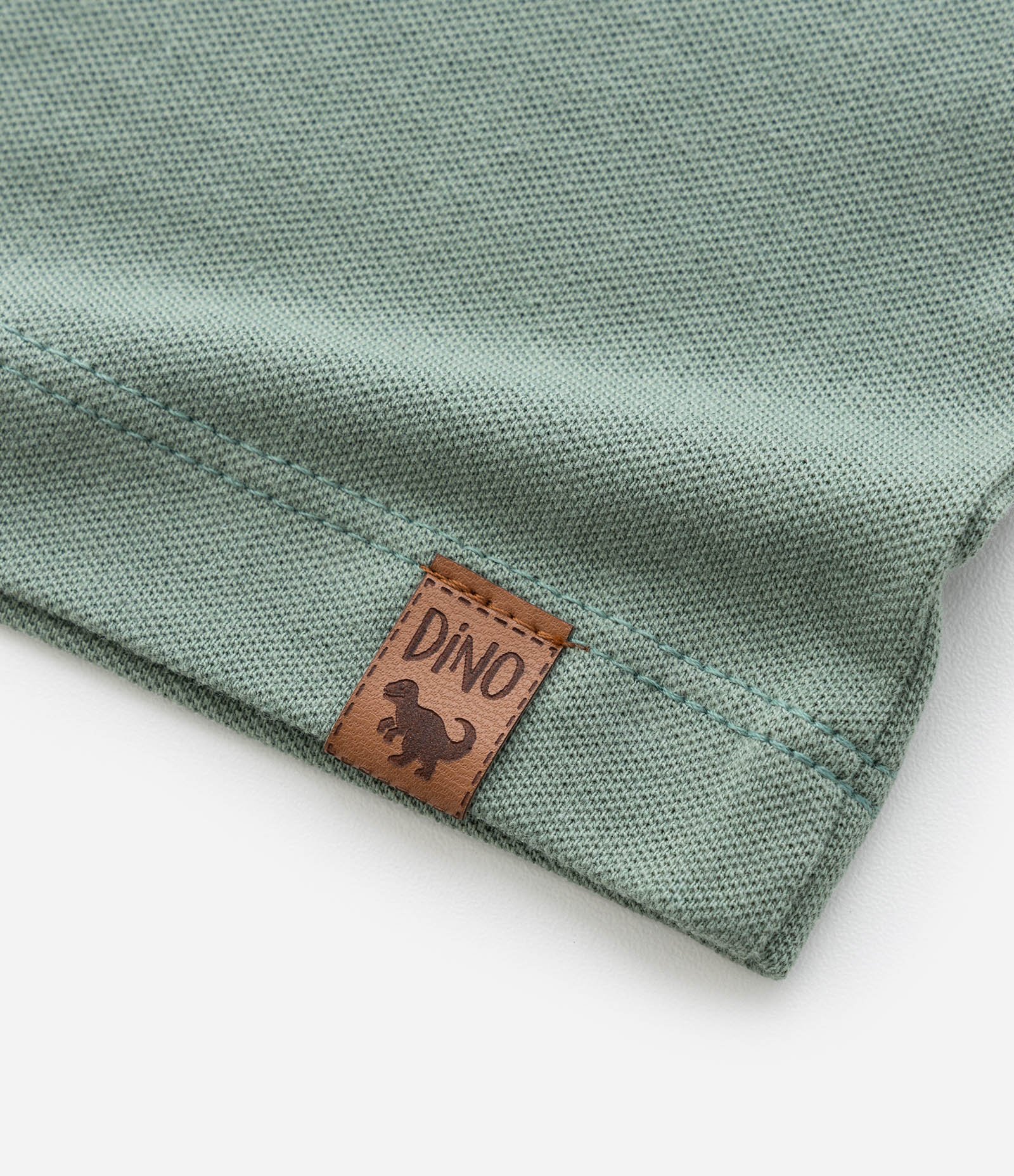 Camiseta Infantil com Estampa de Dinos - Tam 1 a 6 Anos Verde 4